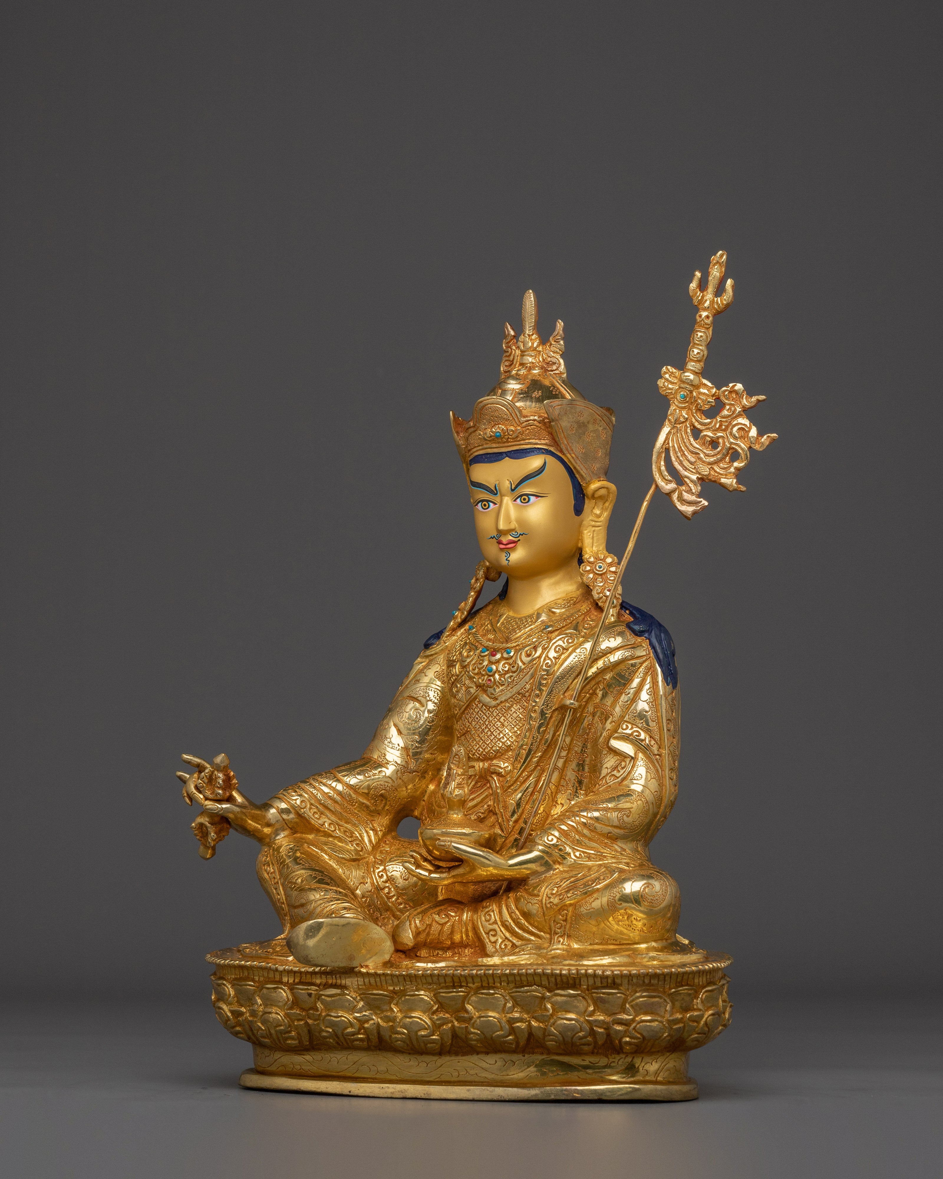 Guru Rinpoche Wisdom, and Protection Art | Meditation & Spiritual Protection
