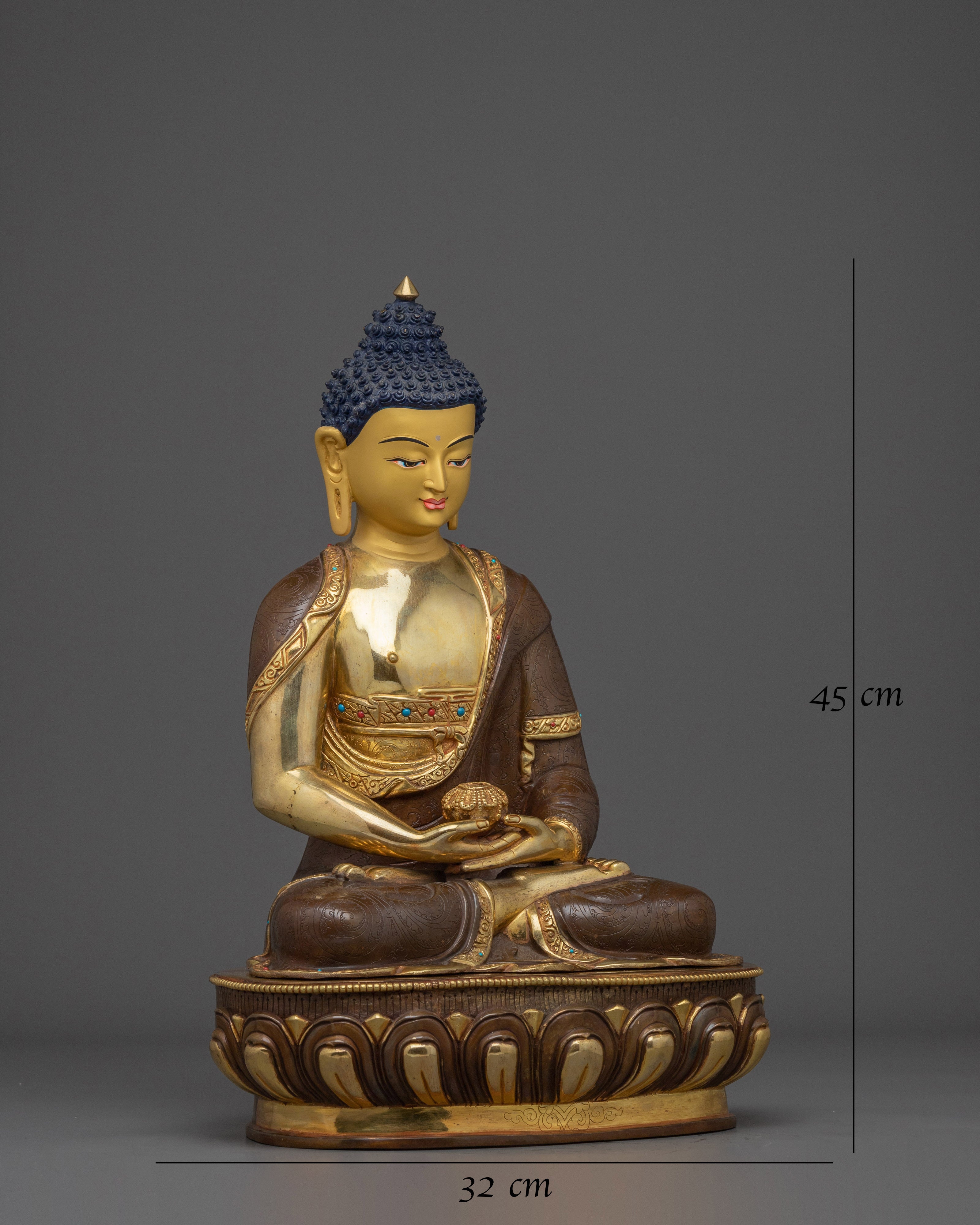Amitabha Statue for Sacred and Altar Spaces