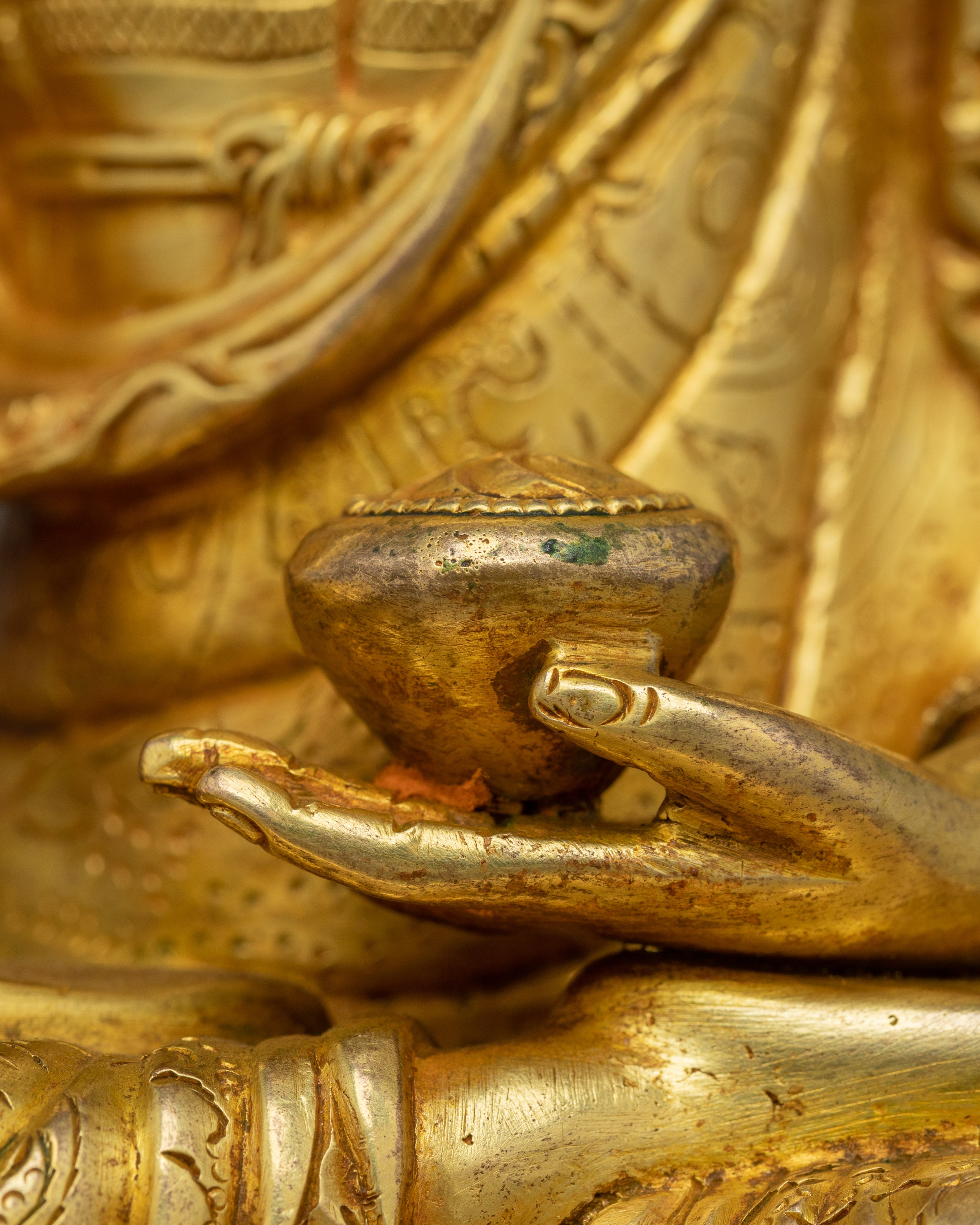 21cm Shakyamuni Buddha Statue for Mindfulness