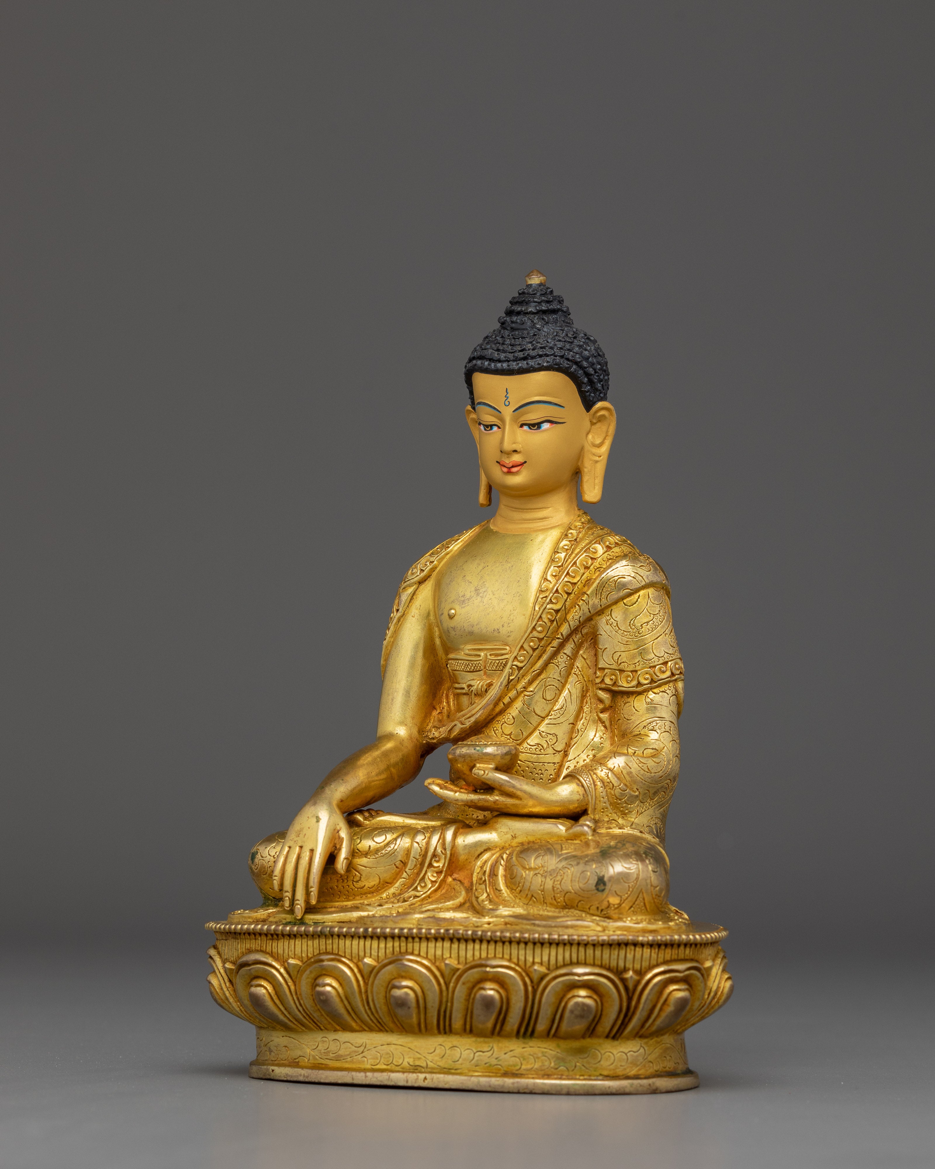 21cm Shakyamuni Buddha Statue for Mindfulness