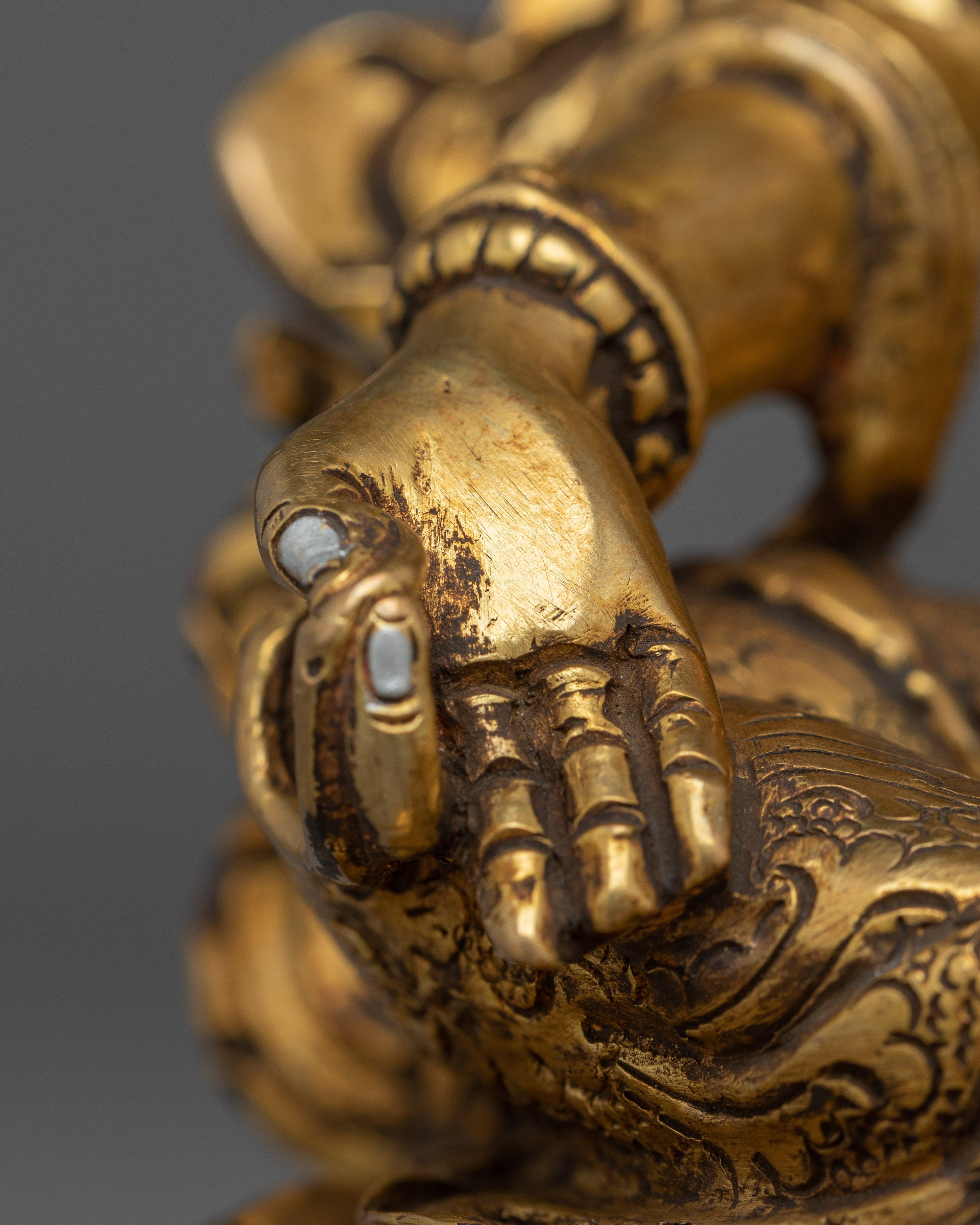 Compassionate Mother Green Tara Handmade  Statue