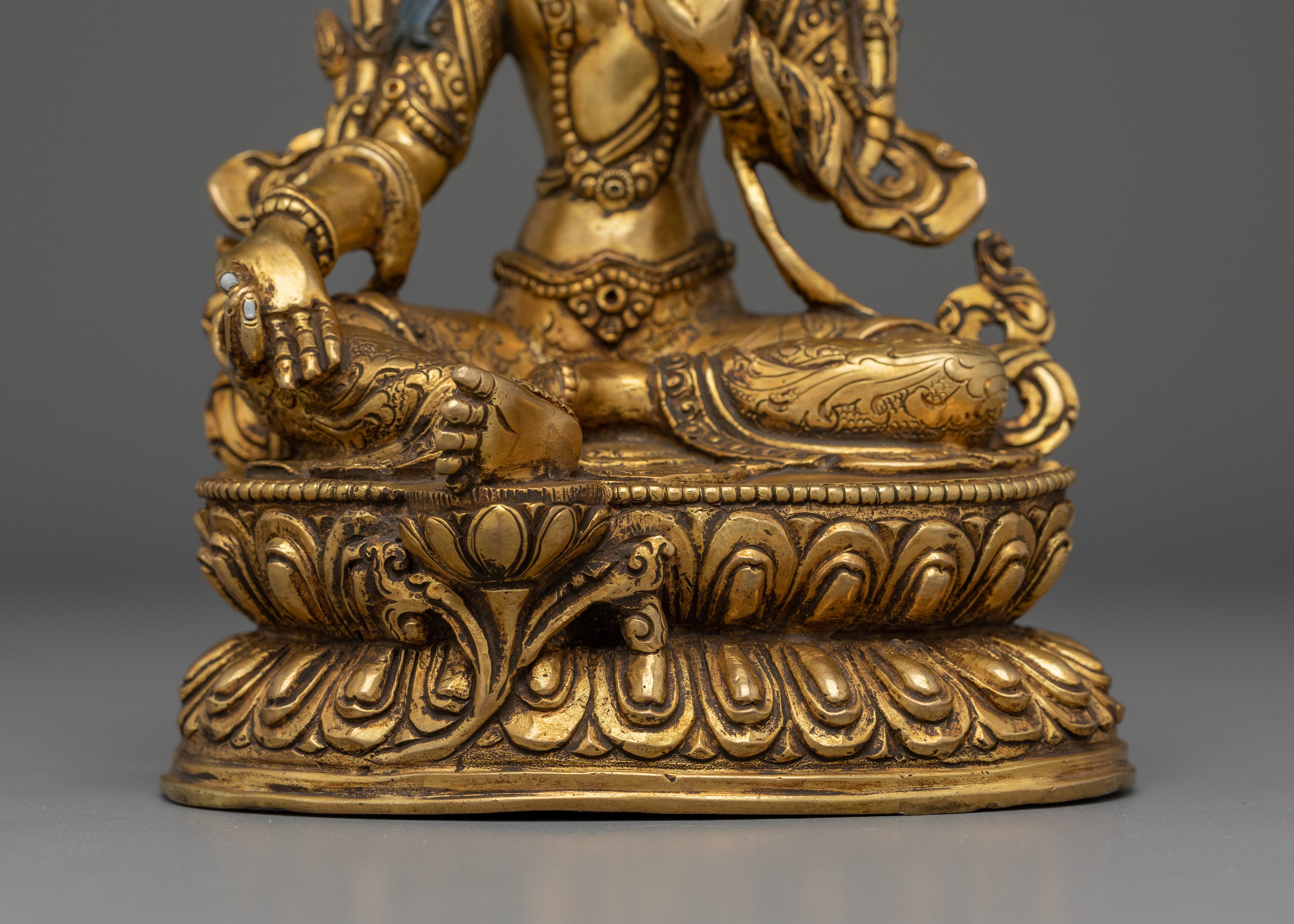 Compassionate Mother Green Tara Handmade  Statue