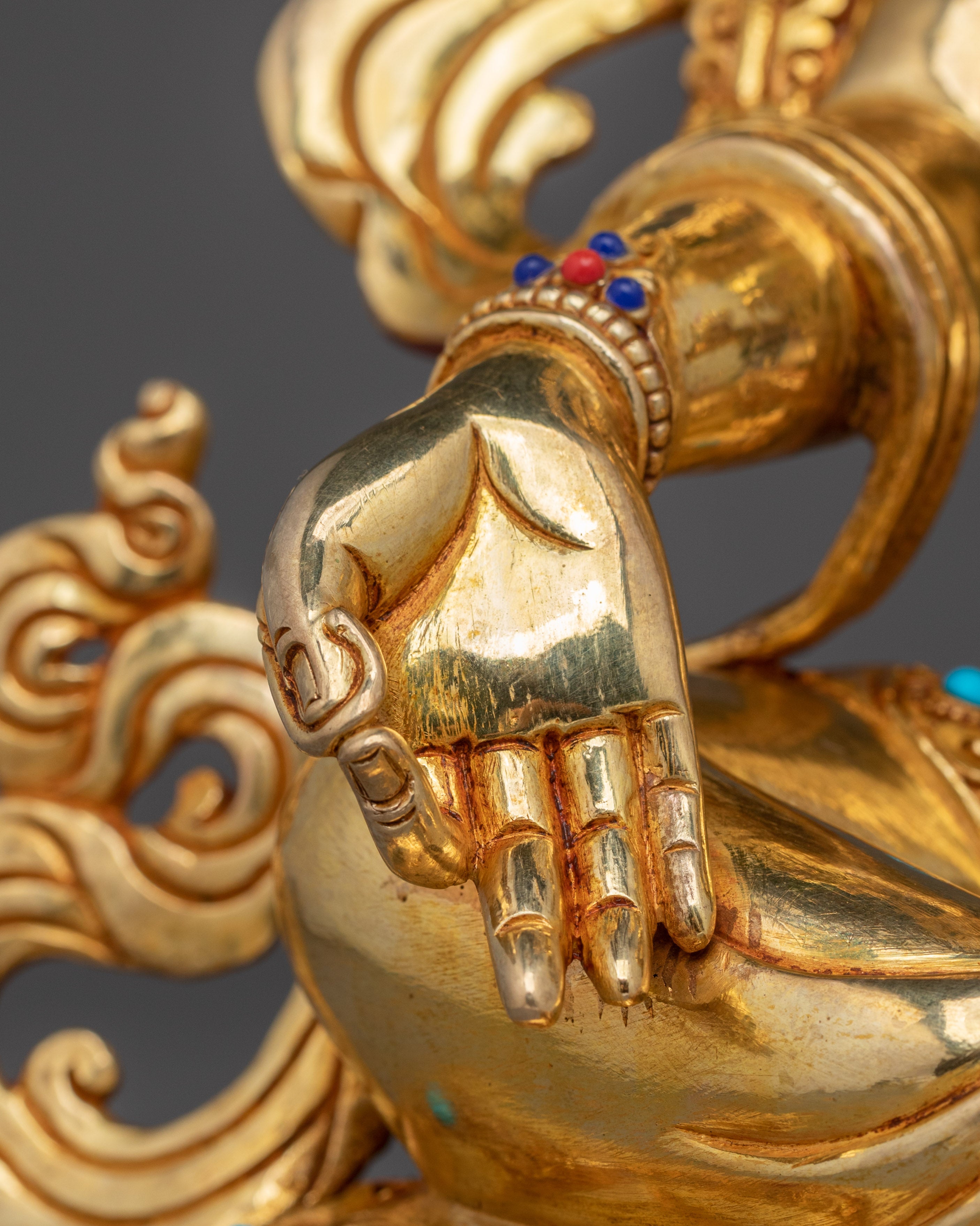 Radiant Green Tara Statue for Dharma Decor