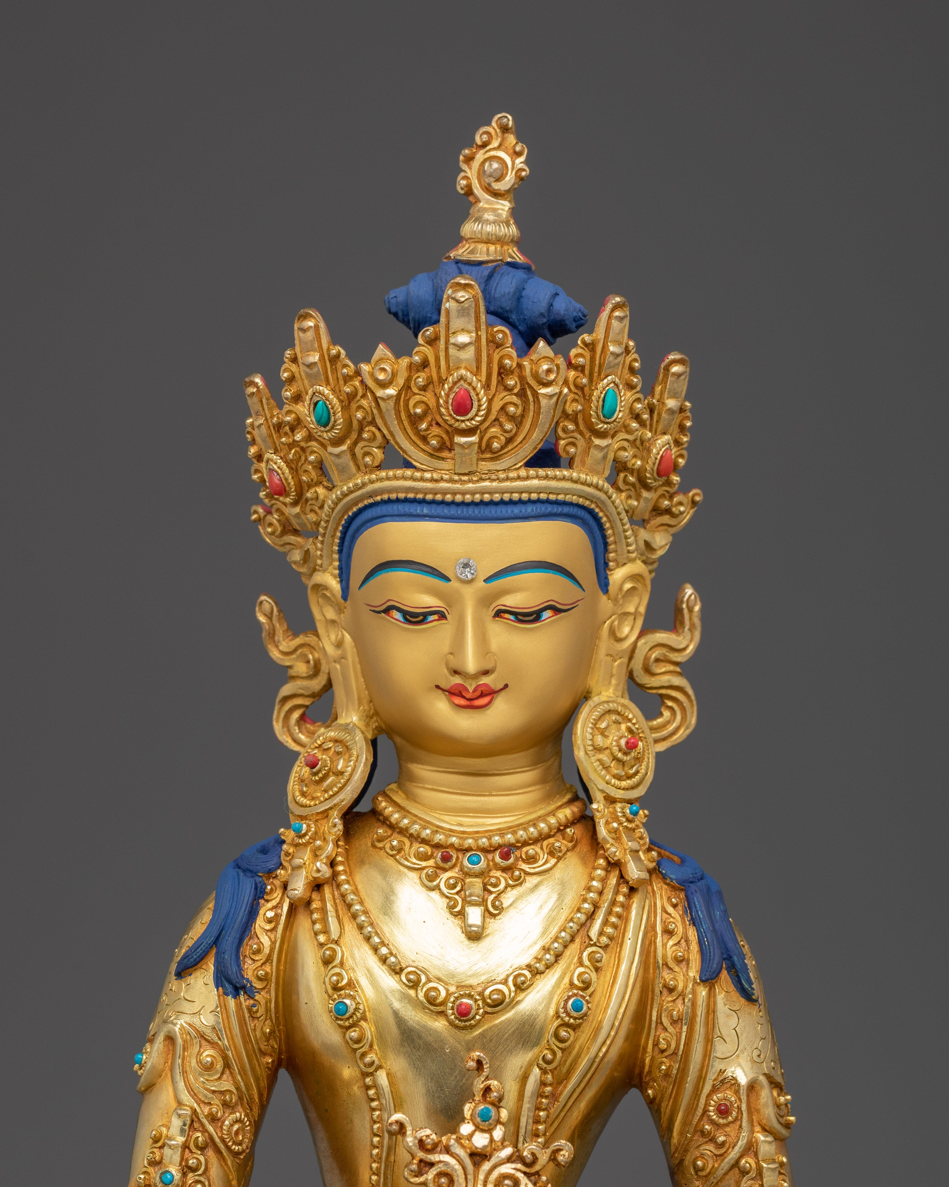 Artwork of Kshitigarbha Icon Bodhisattva | Jizo Bosatsu Statue