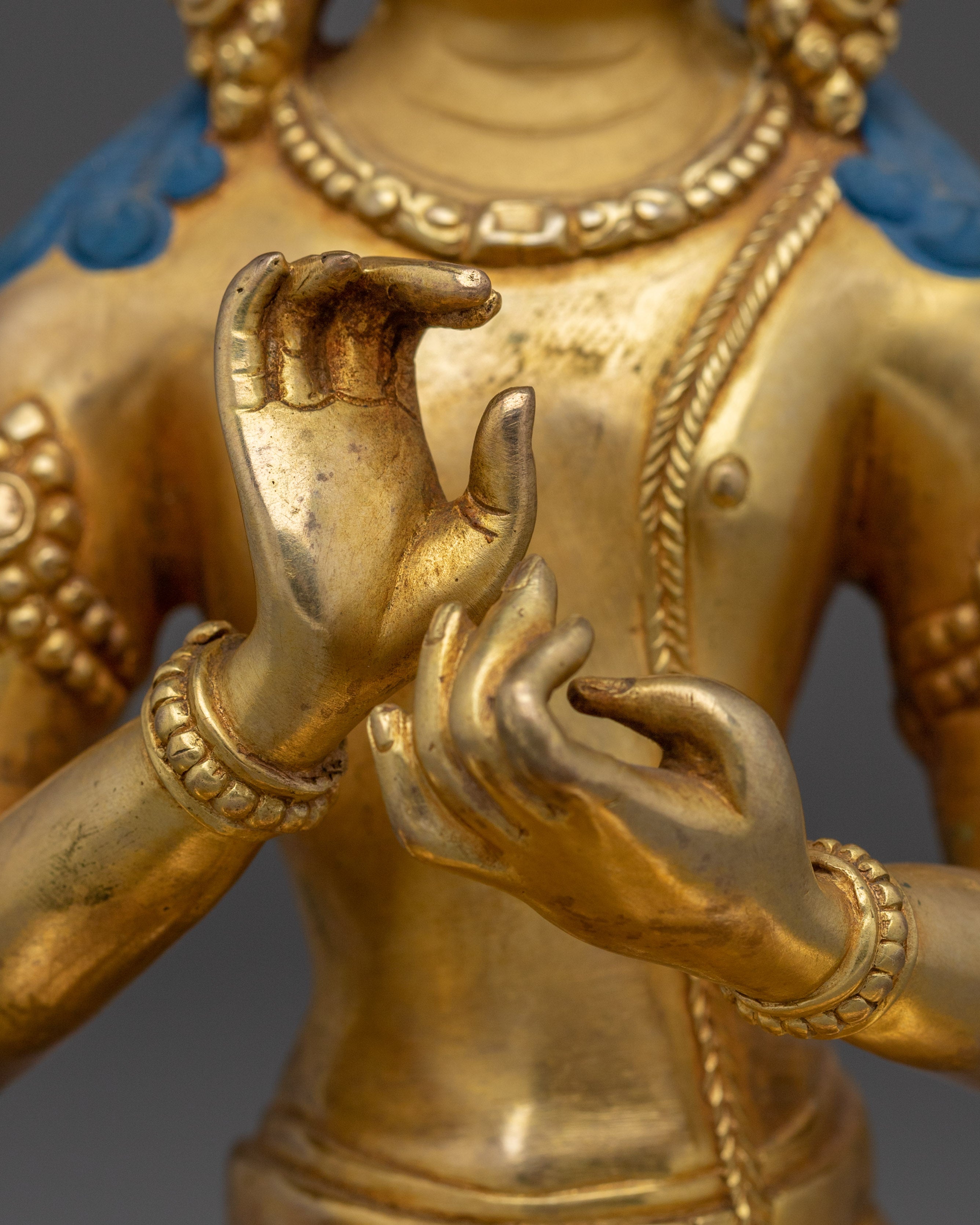 Himalayan Vairocana Statue | Cosmic Enlightened Teacher