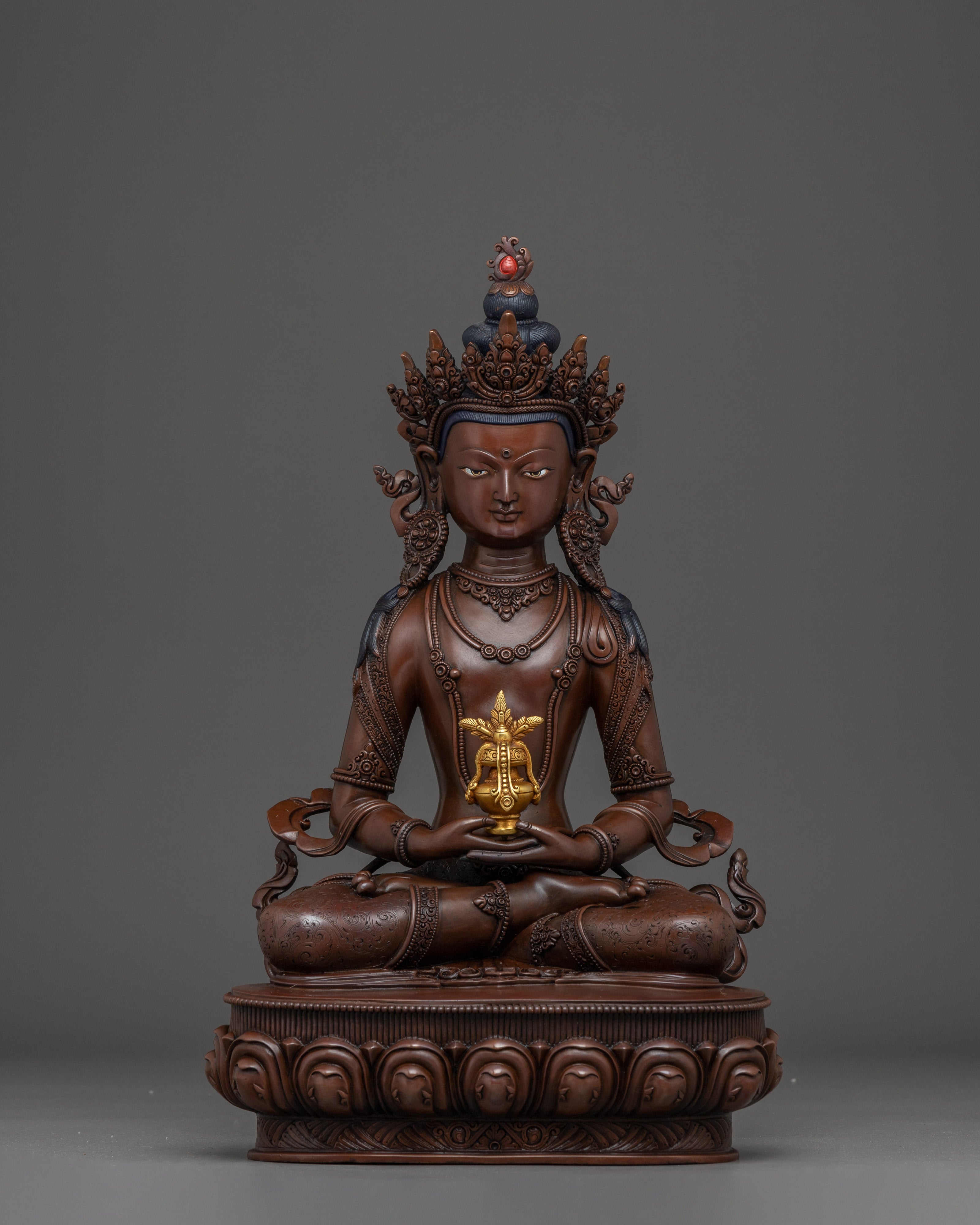 Art of Oxidized Amitayus Bodhisattva