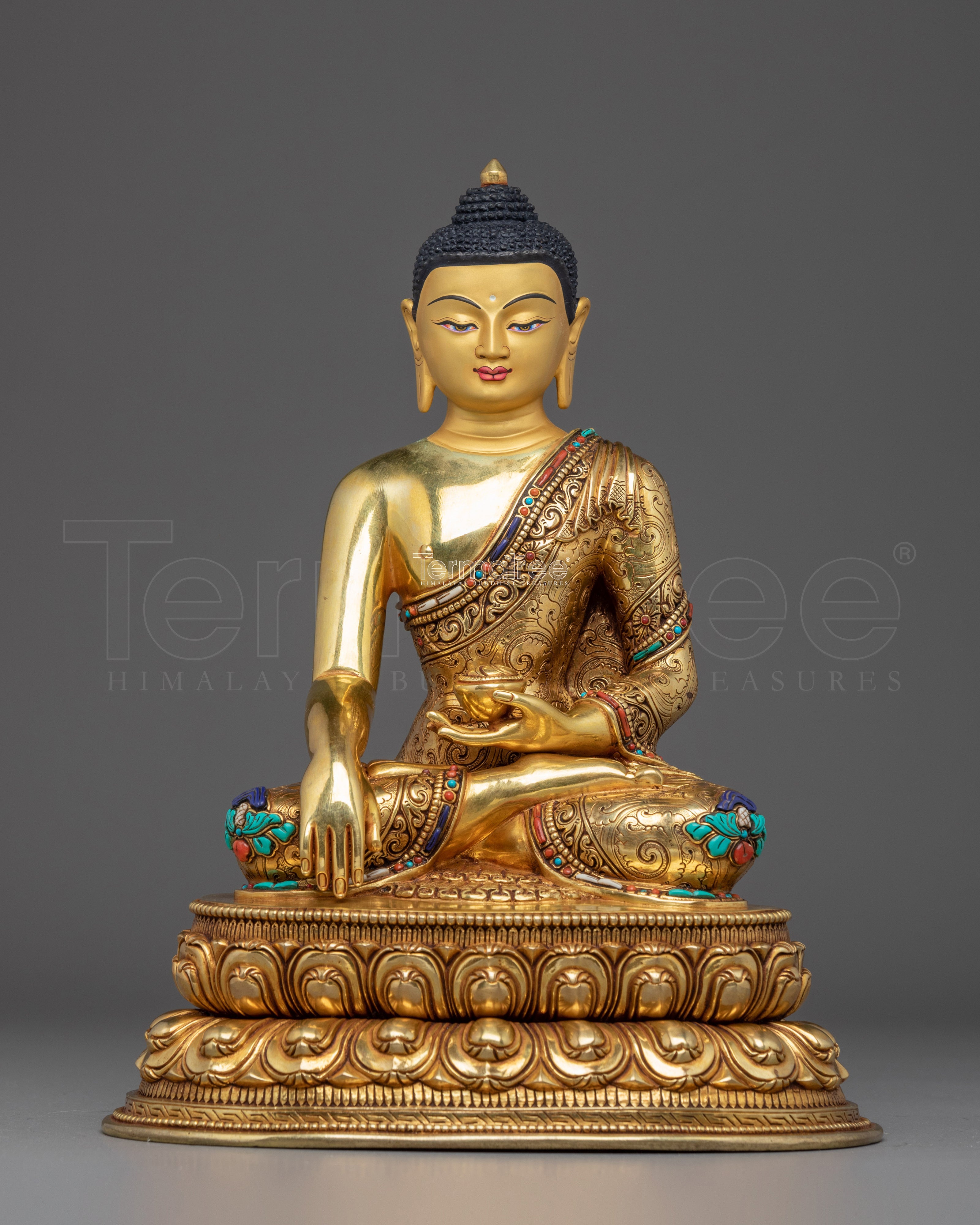 Shakyamuni Buddha, Wisdom Guide | Himalayan Nepali Crafted Icon