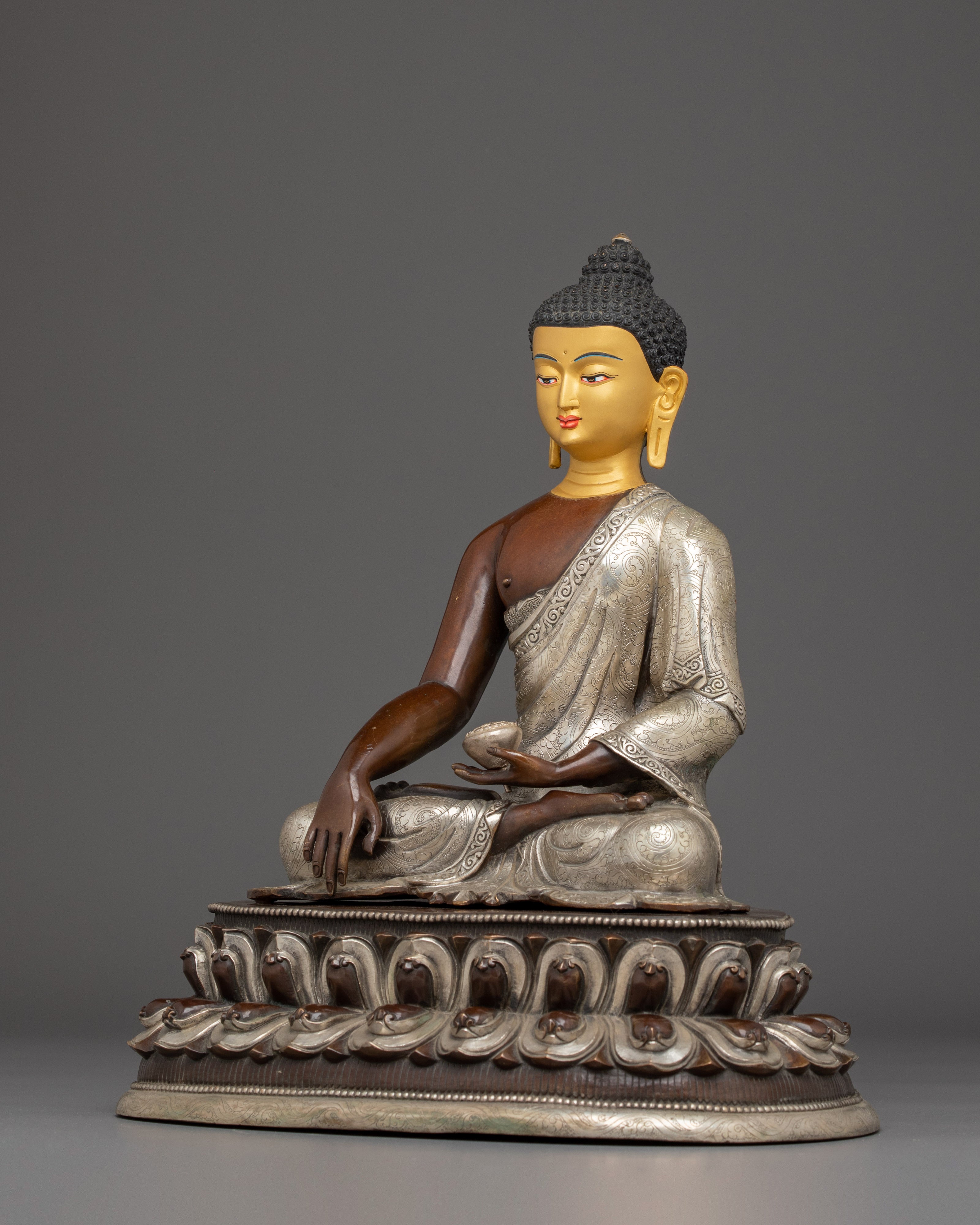 Historical Sage Shakyamuni Buddha | Himalayan Icon of Peace
