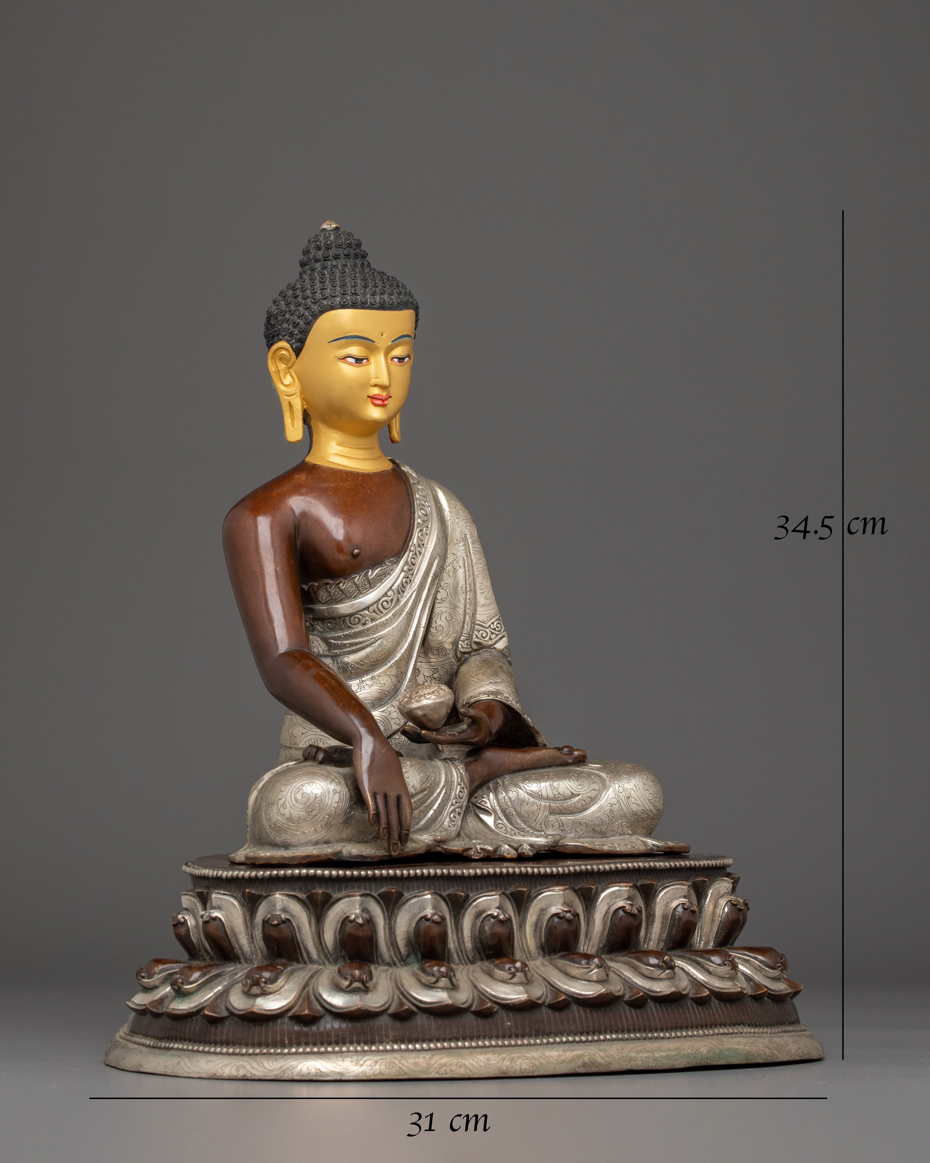 Historical Sage Shakyamuni Buddha | Himalayan Icon of Peace