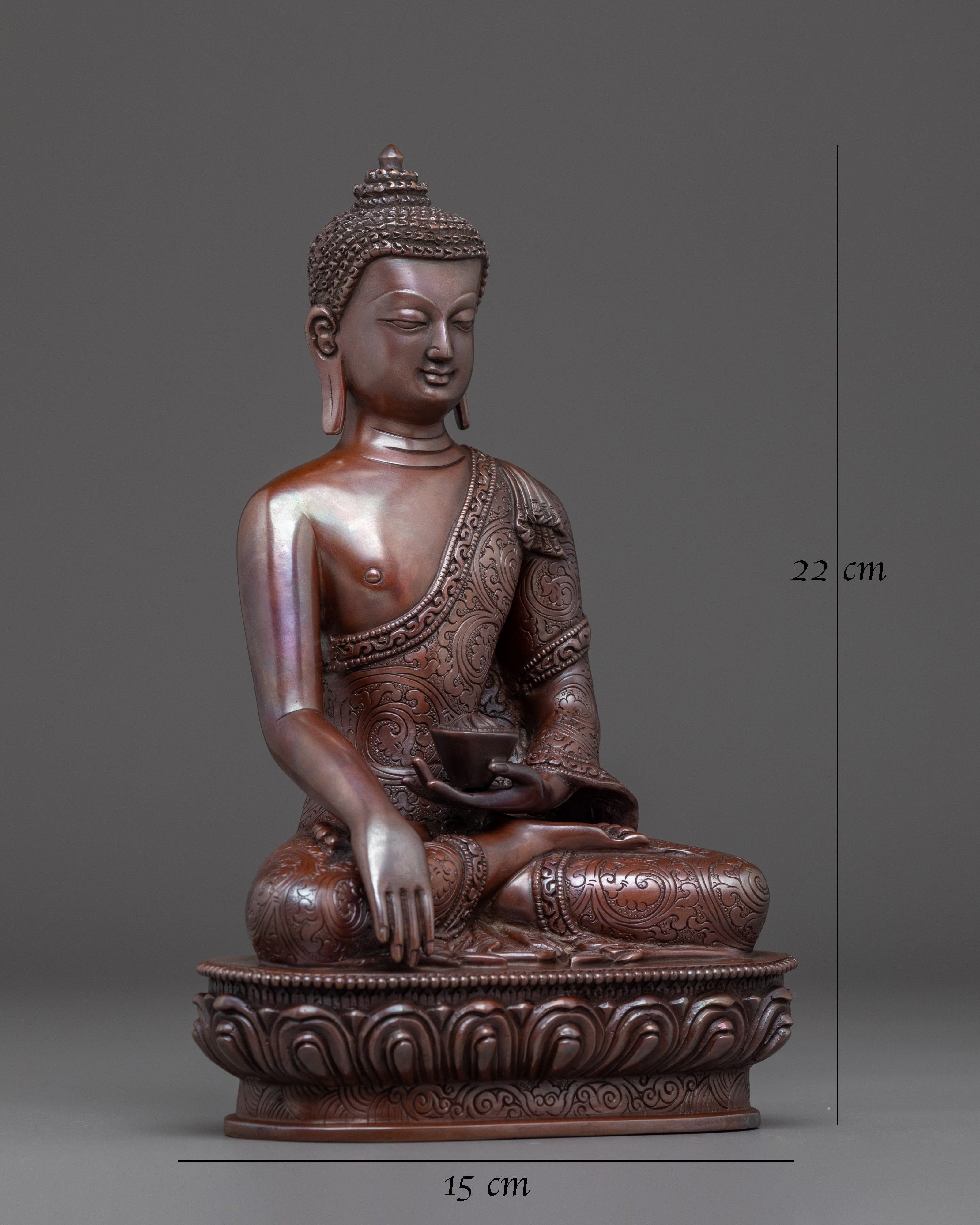 Lotus Seated Shakyamuni Buddha |  Enlightened Sage