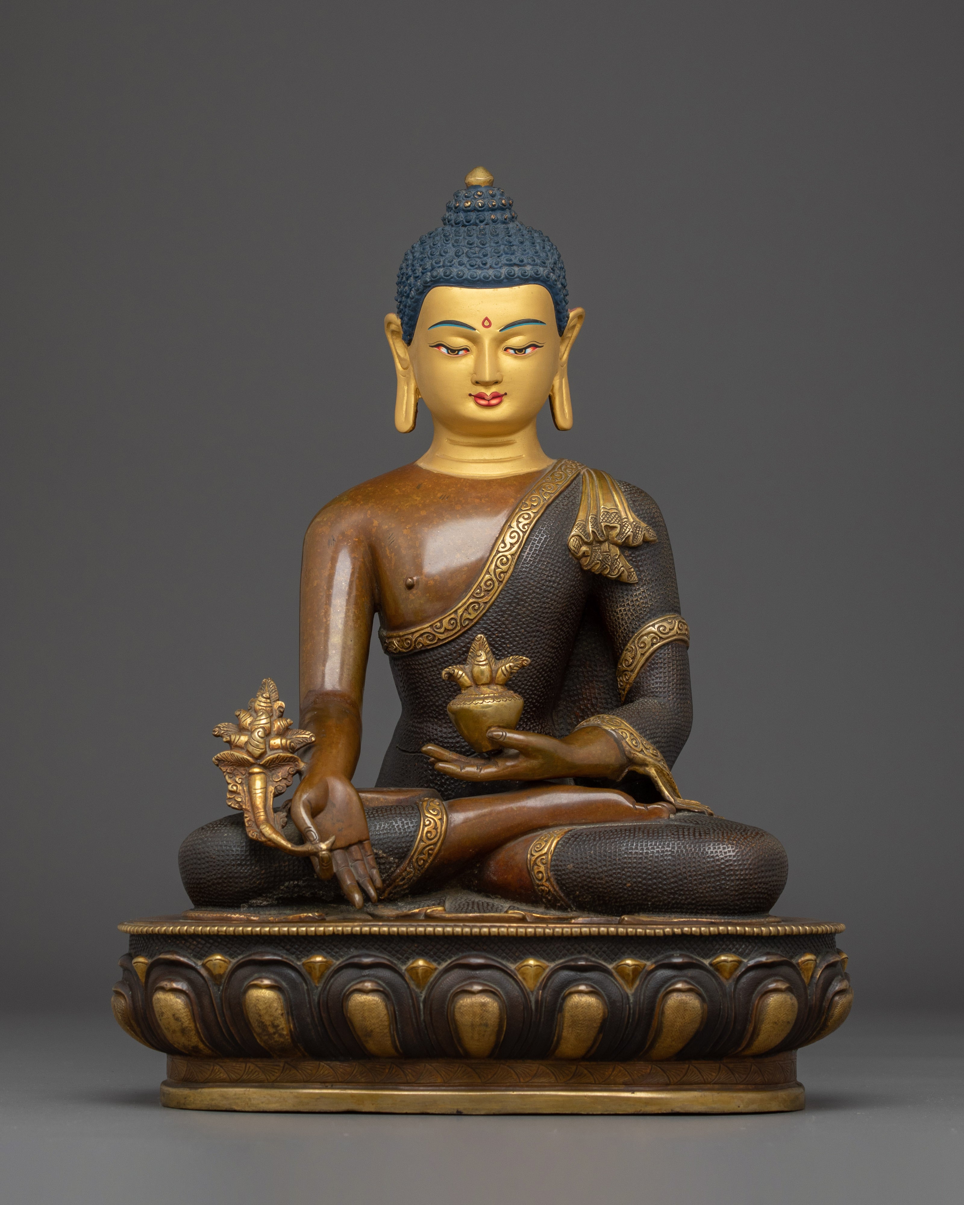Healer Icon Medicine Buddha | Himalayan Icon for Meditation
