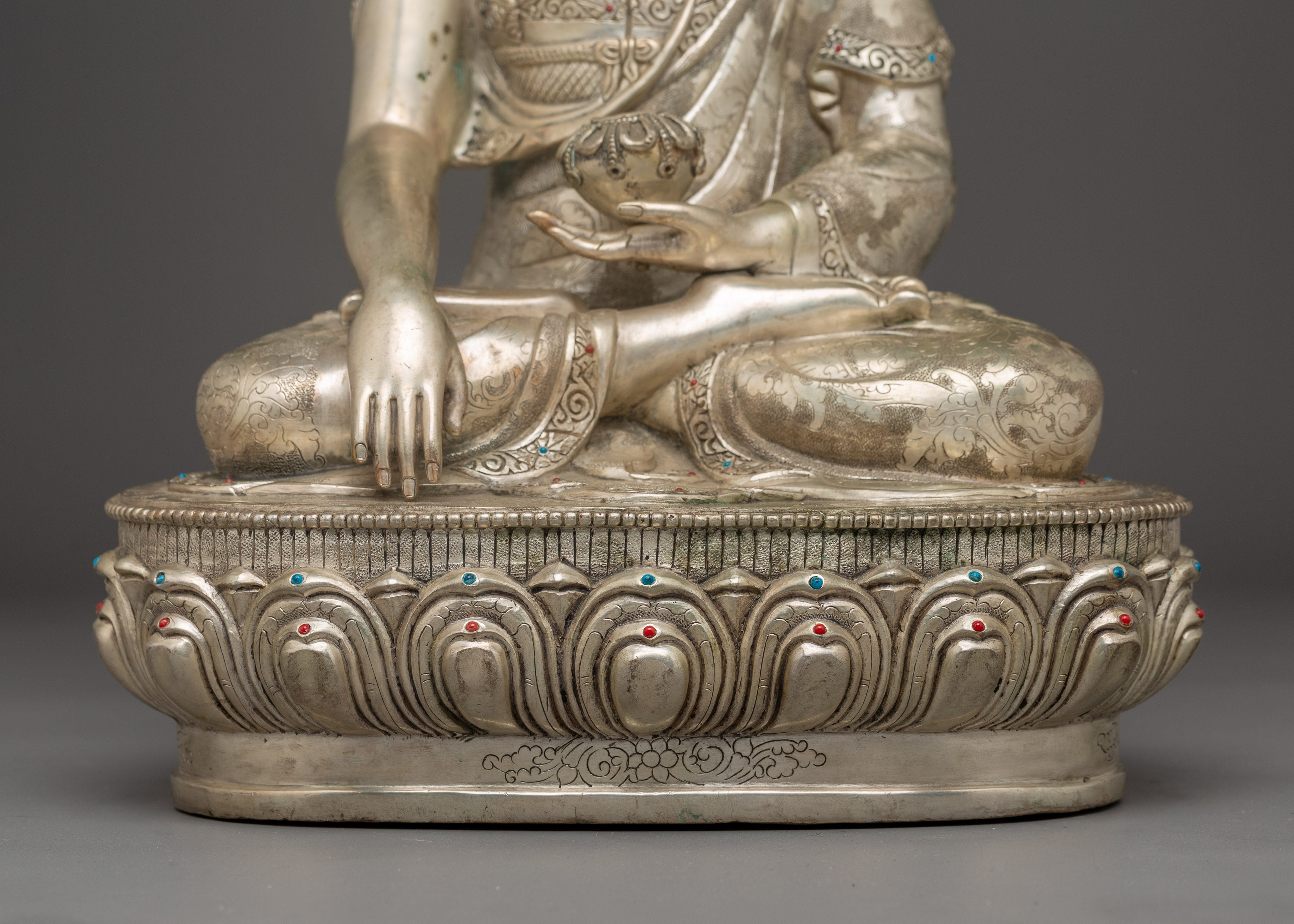 Shakyamuni Art, Historical Buddha of Dharma | Nepali Handcrafted Icon