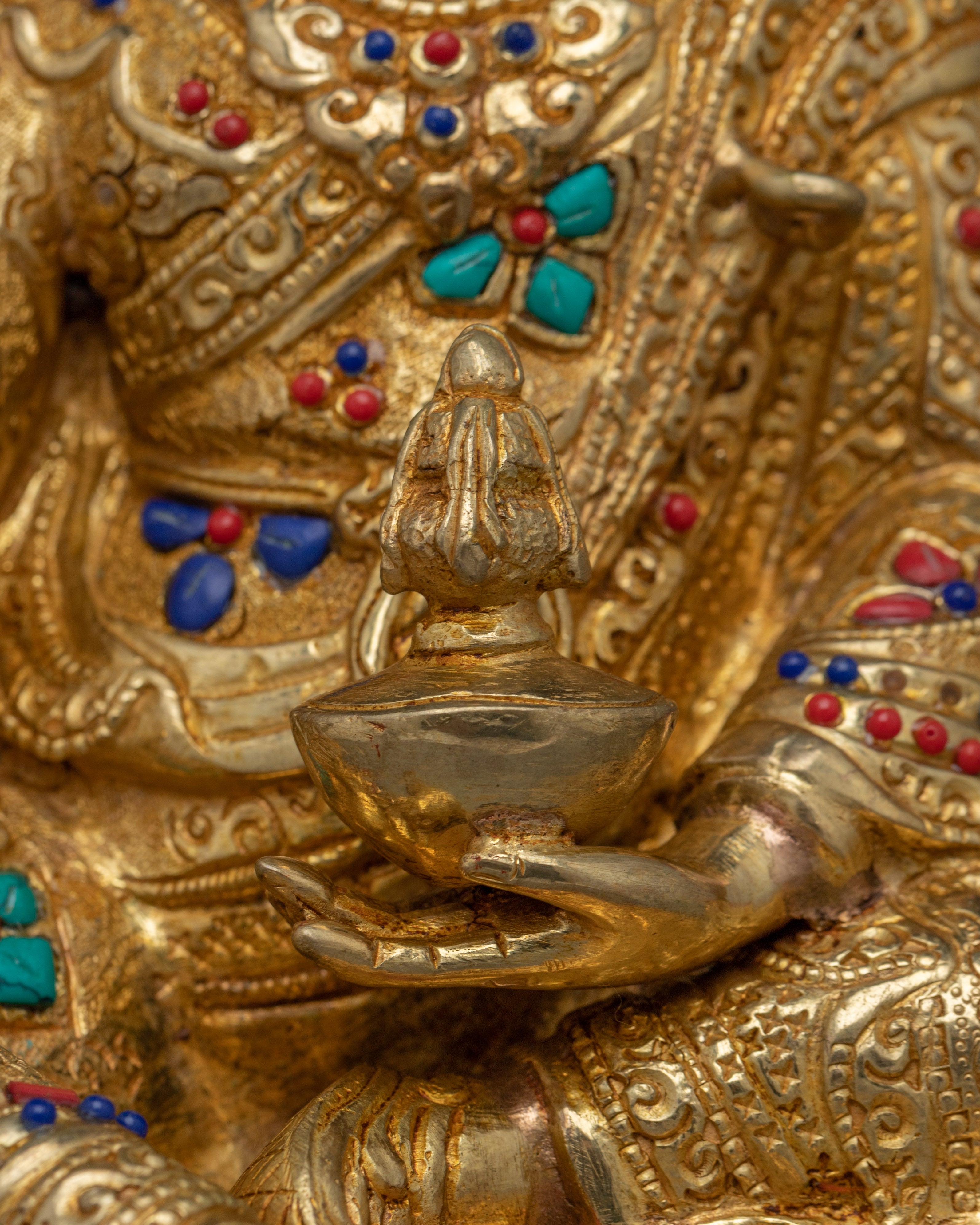 13.4 Inch Padmasambhava Statue | Vajrayana Guru Rinpoche