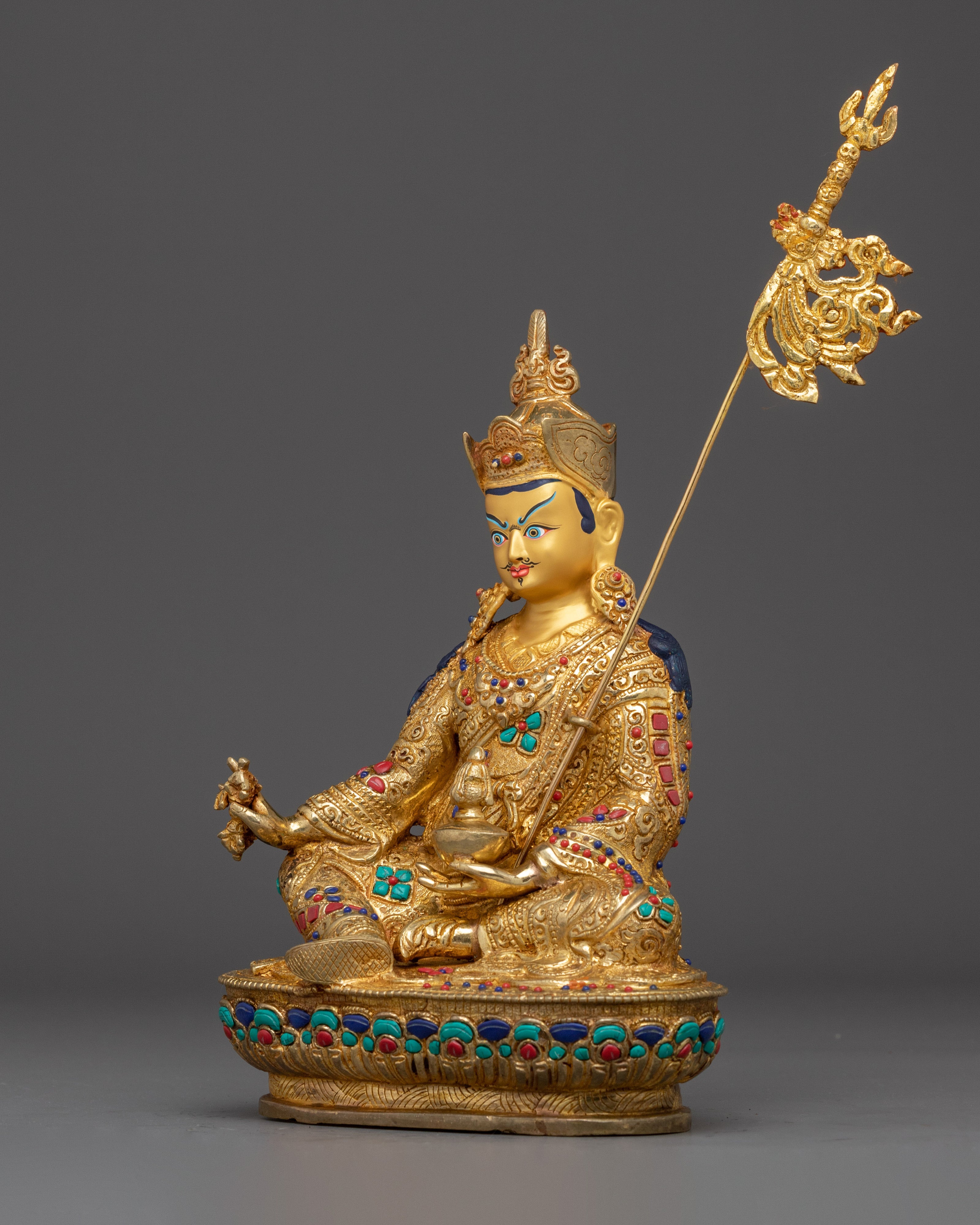 13.4 Inch Padmasambhava Statue | Vajrayana Guru Rinpoche
