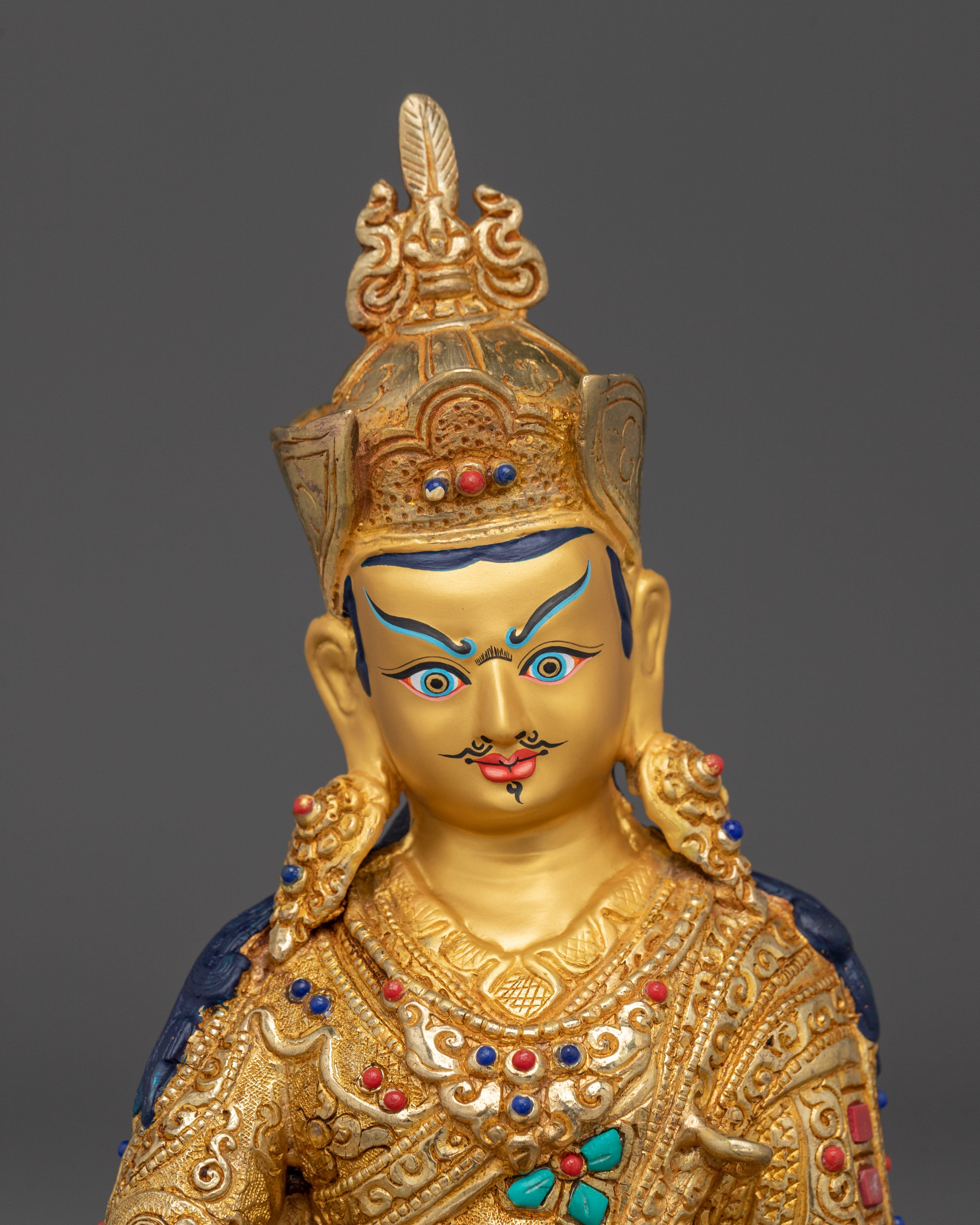 13.4 Inch Padmasambhava Statue | Vajrayana Guru Rinpoche
