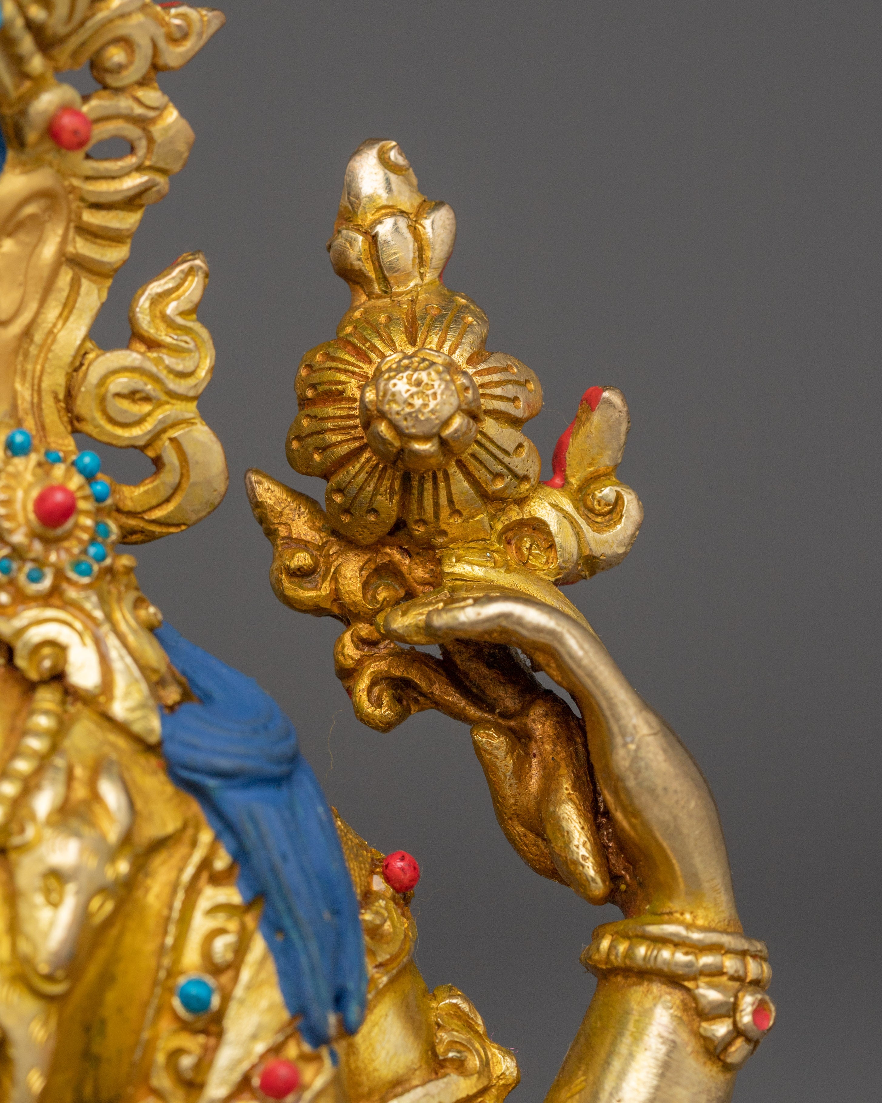 Compassion Lord Four-Armed Chenrezig Statue