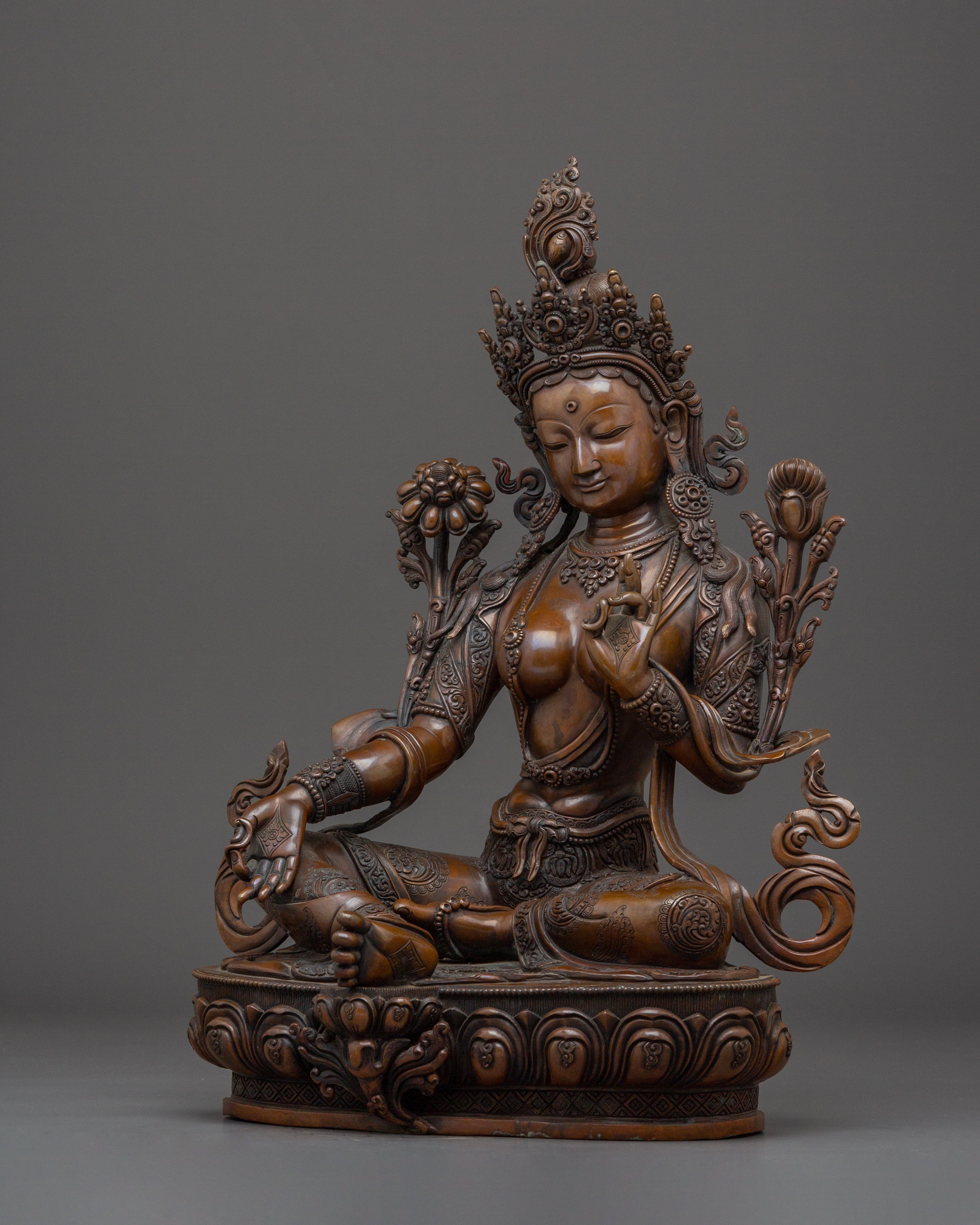 Green Tara, Goddess of Grace | Swift Protection for Meditation