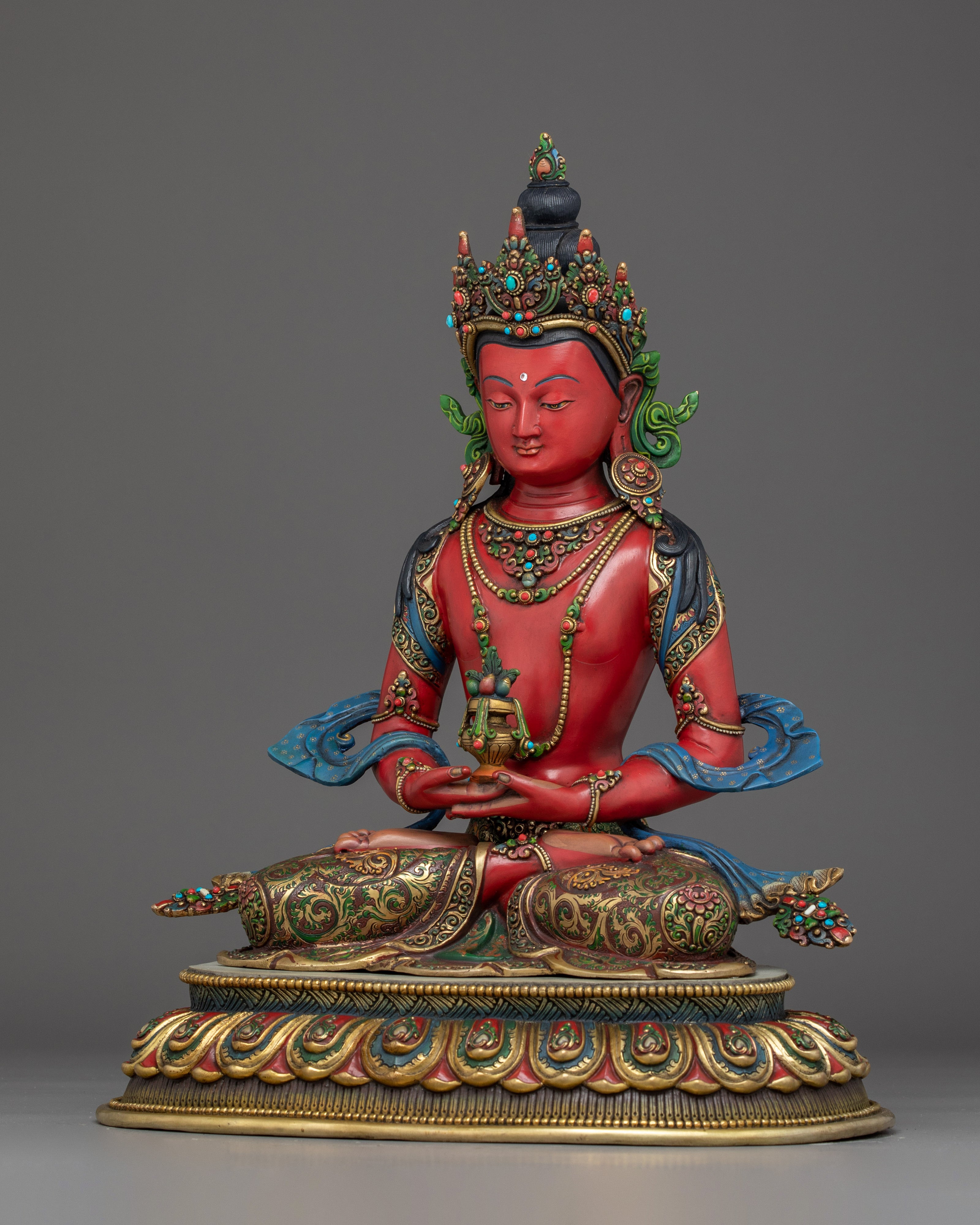 Himalayan Bodhisattva Set | Nepali Handcrafted Statues