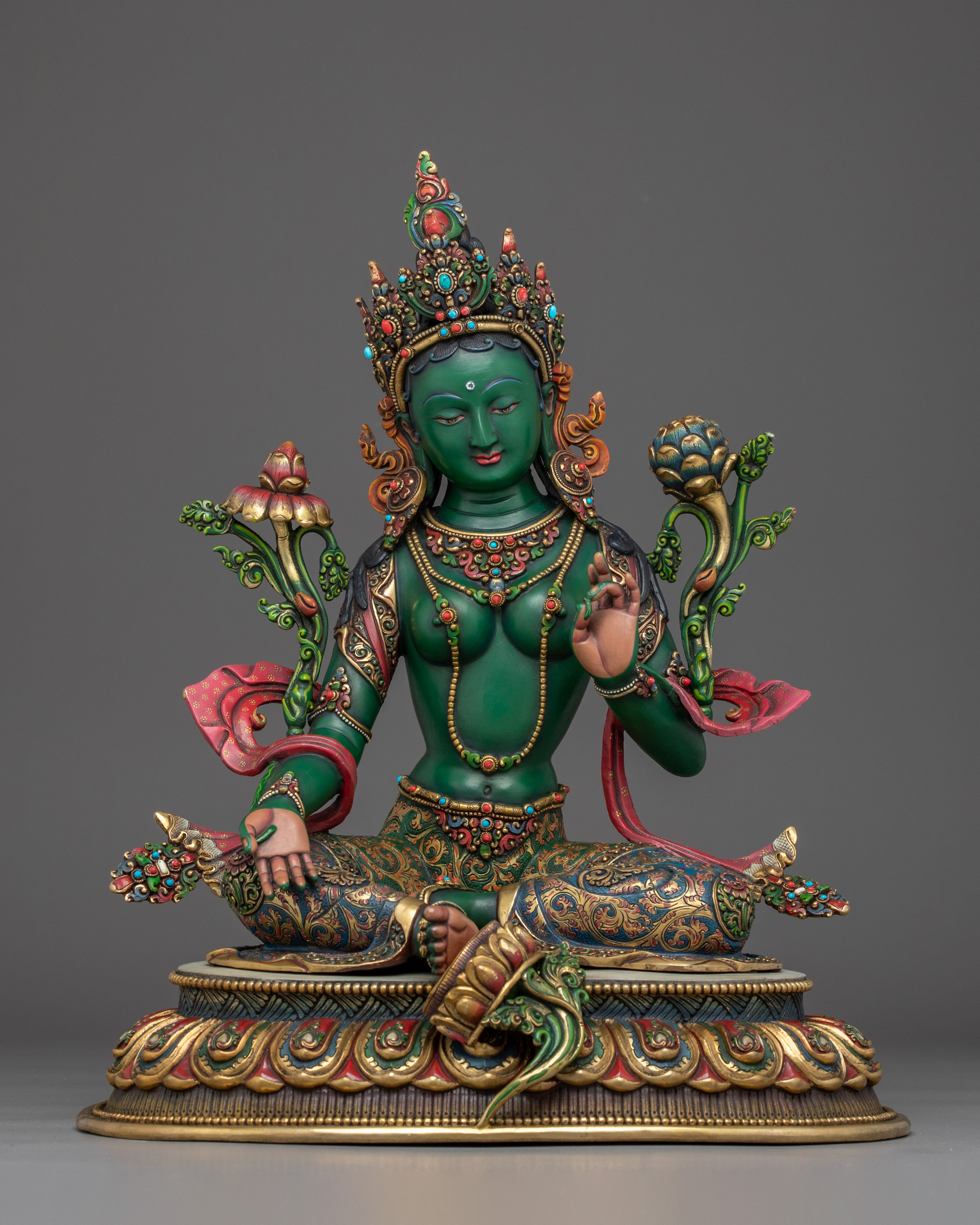 Himalayan Bodhisattva Set | Nepali Handcrafted Statues