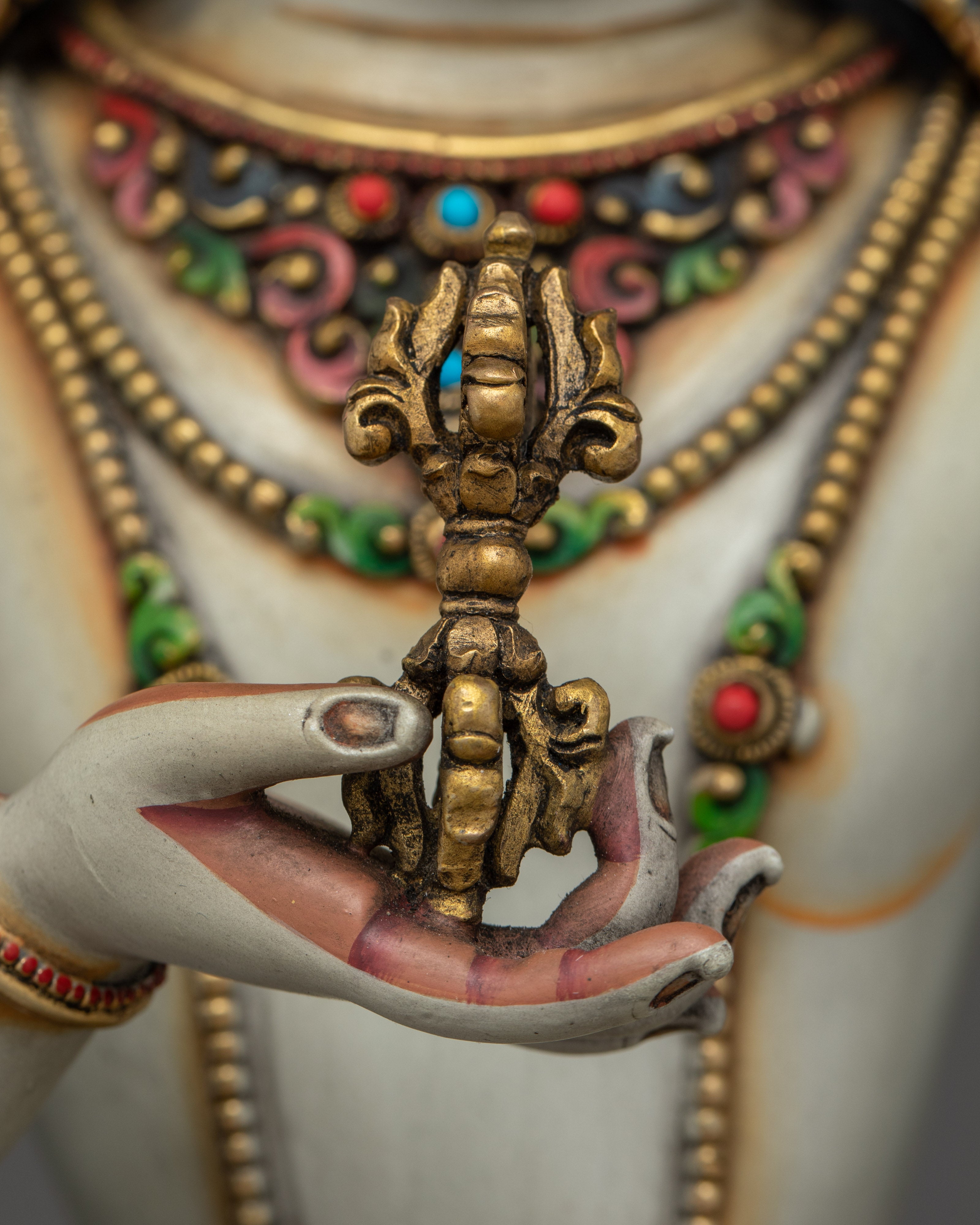 Himalayan Bodhisattva Set | Nepali Handcrafted Statues