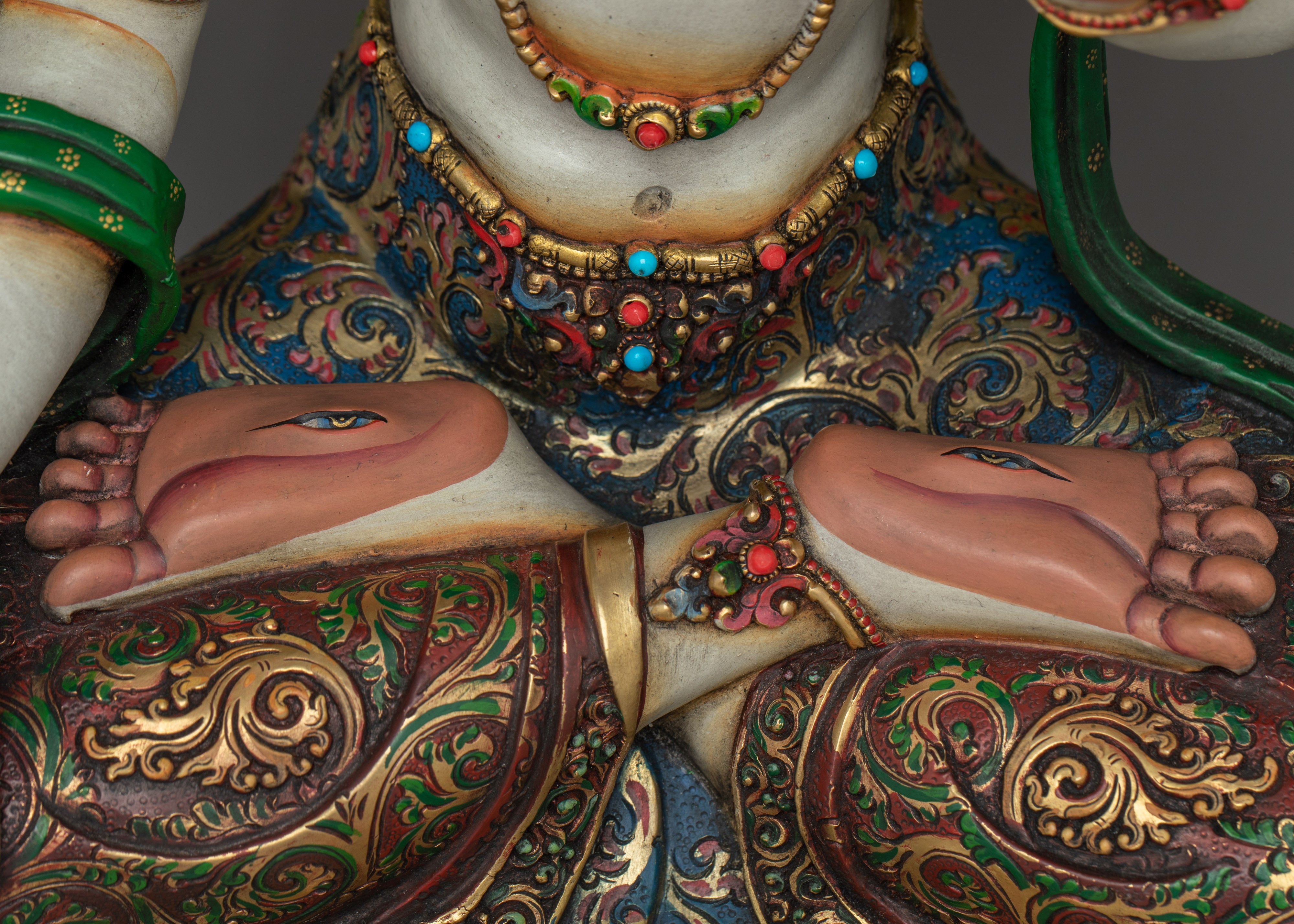 Himalayan Bodhisattva Set | Nepali Handcrafted Statues