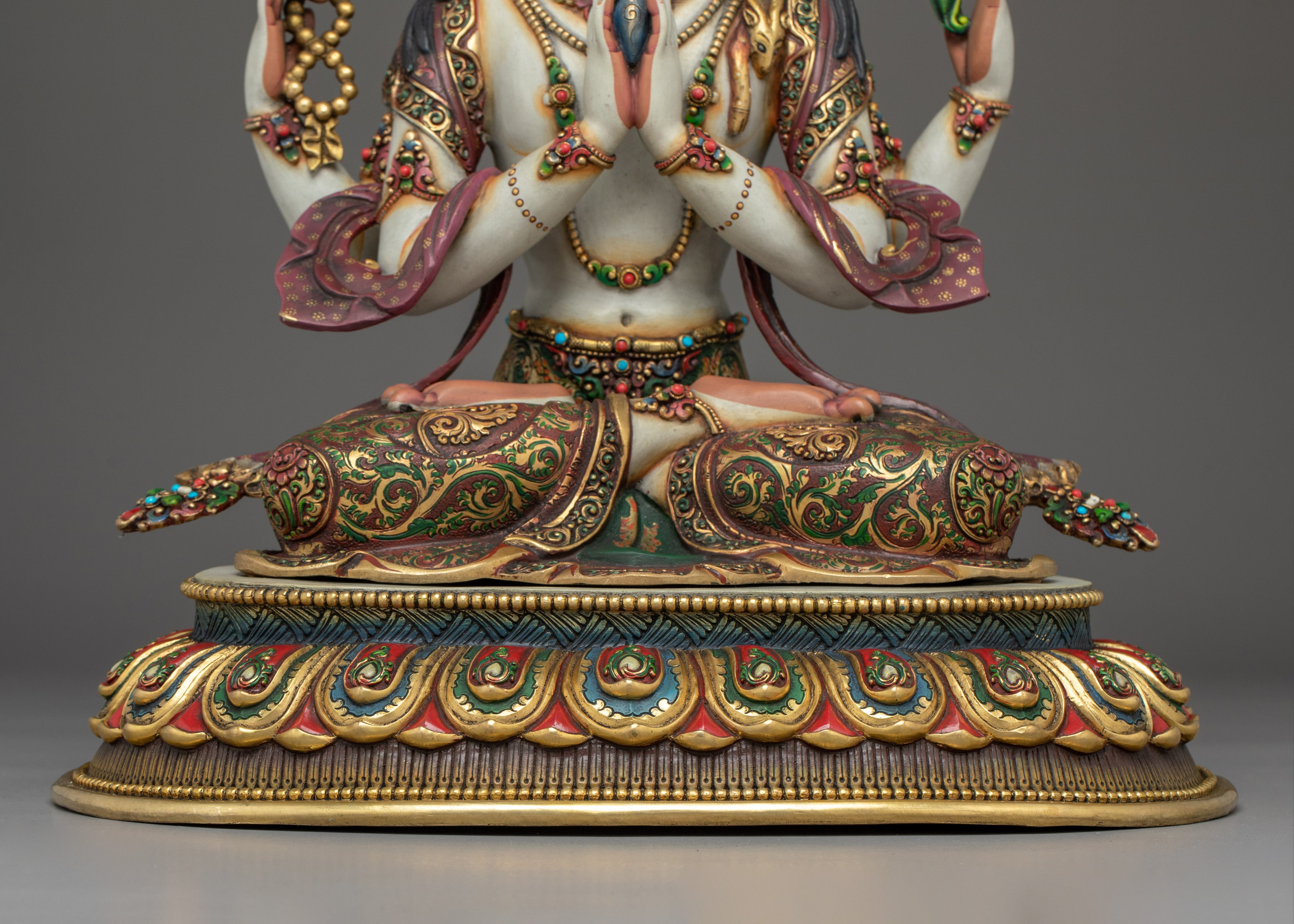 Himalayan Bodhisattva Set | Nepali Handcrafted Statues