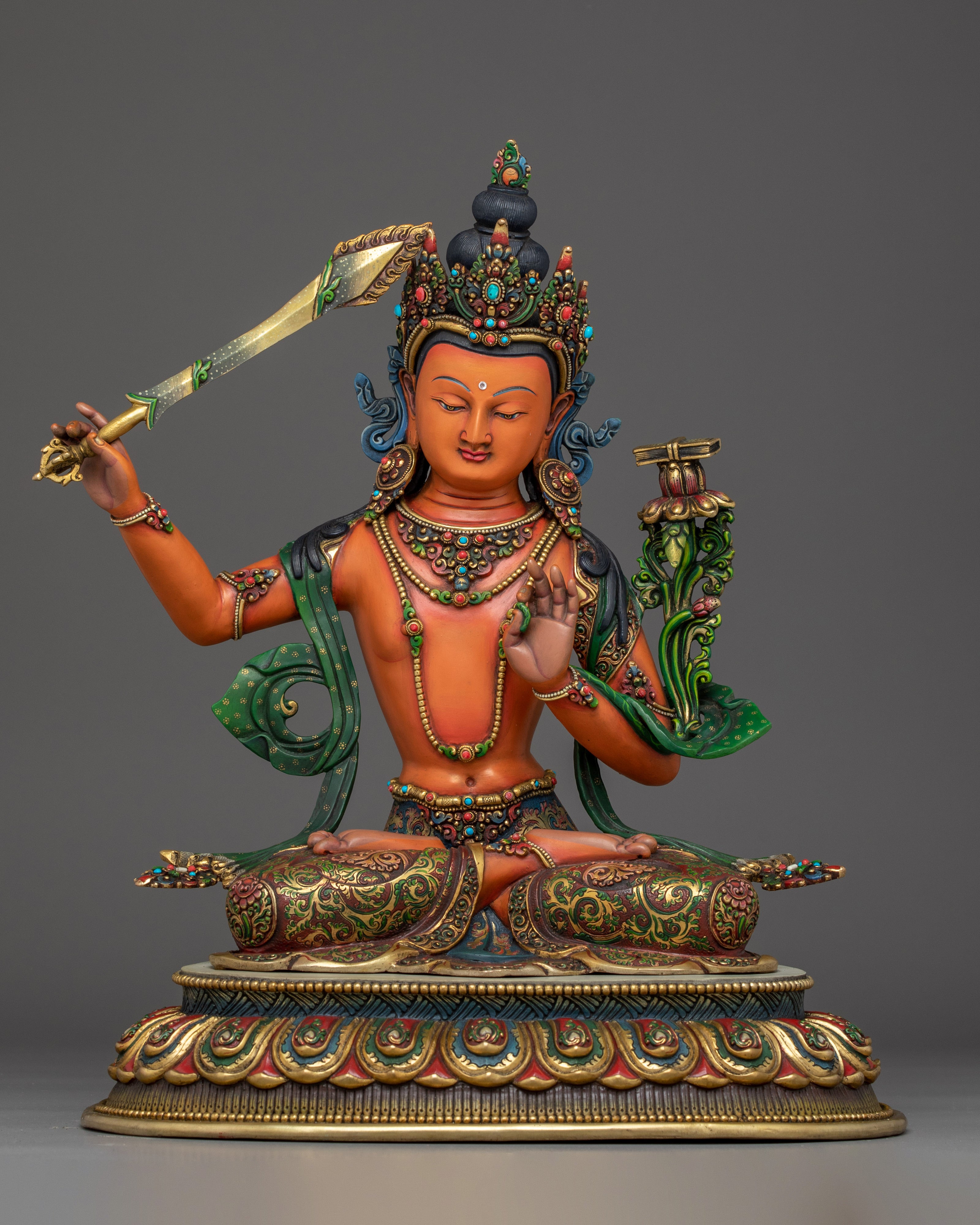 Himalayan Bodhisattva Set | Nepali Handcrafted Statues