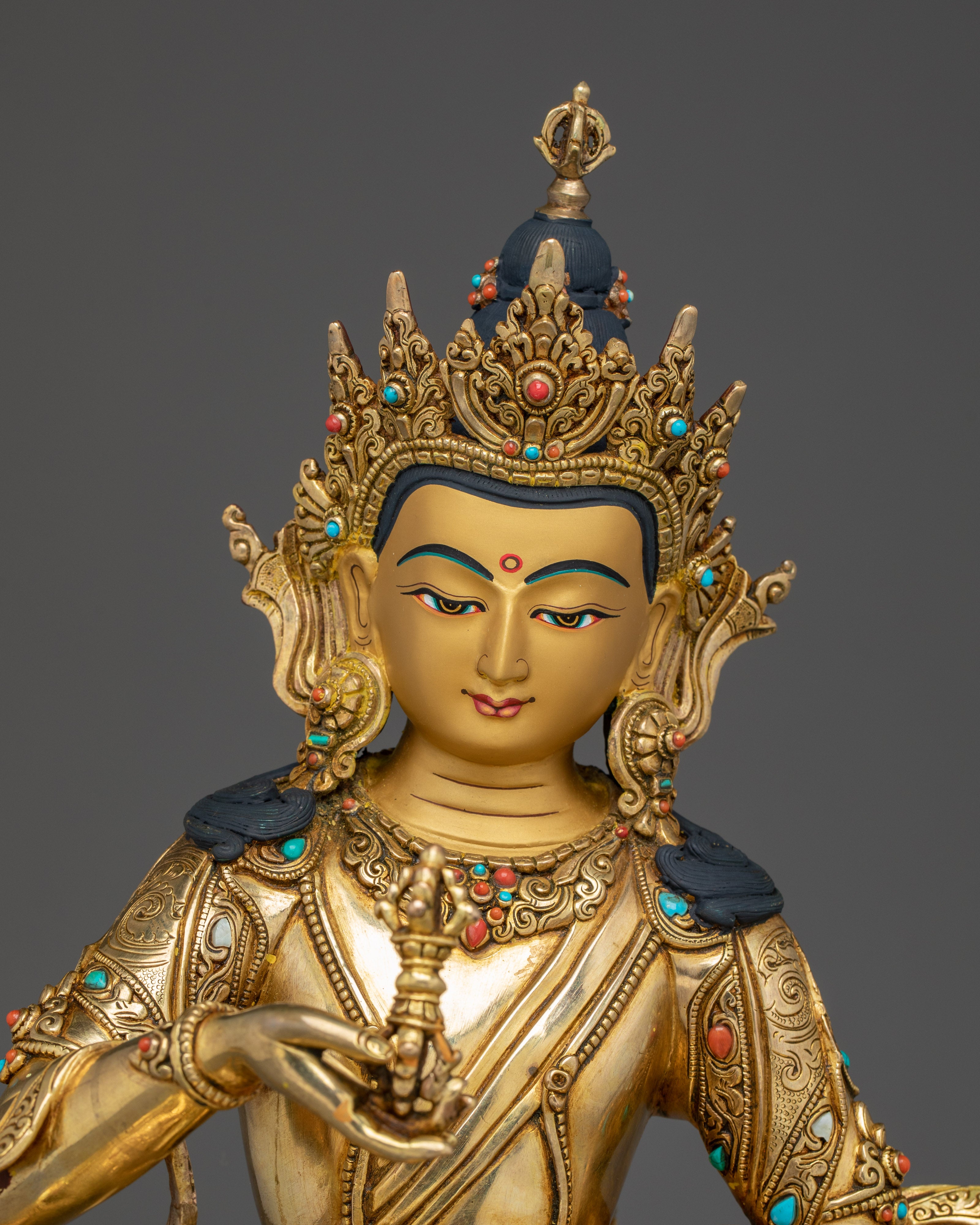 Sacred Vajrasattva with Consort | The Divine Union of Wisdom