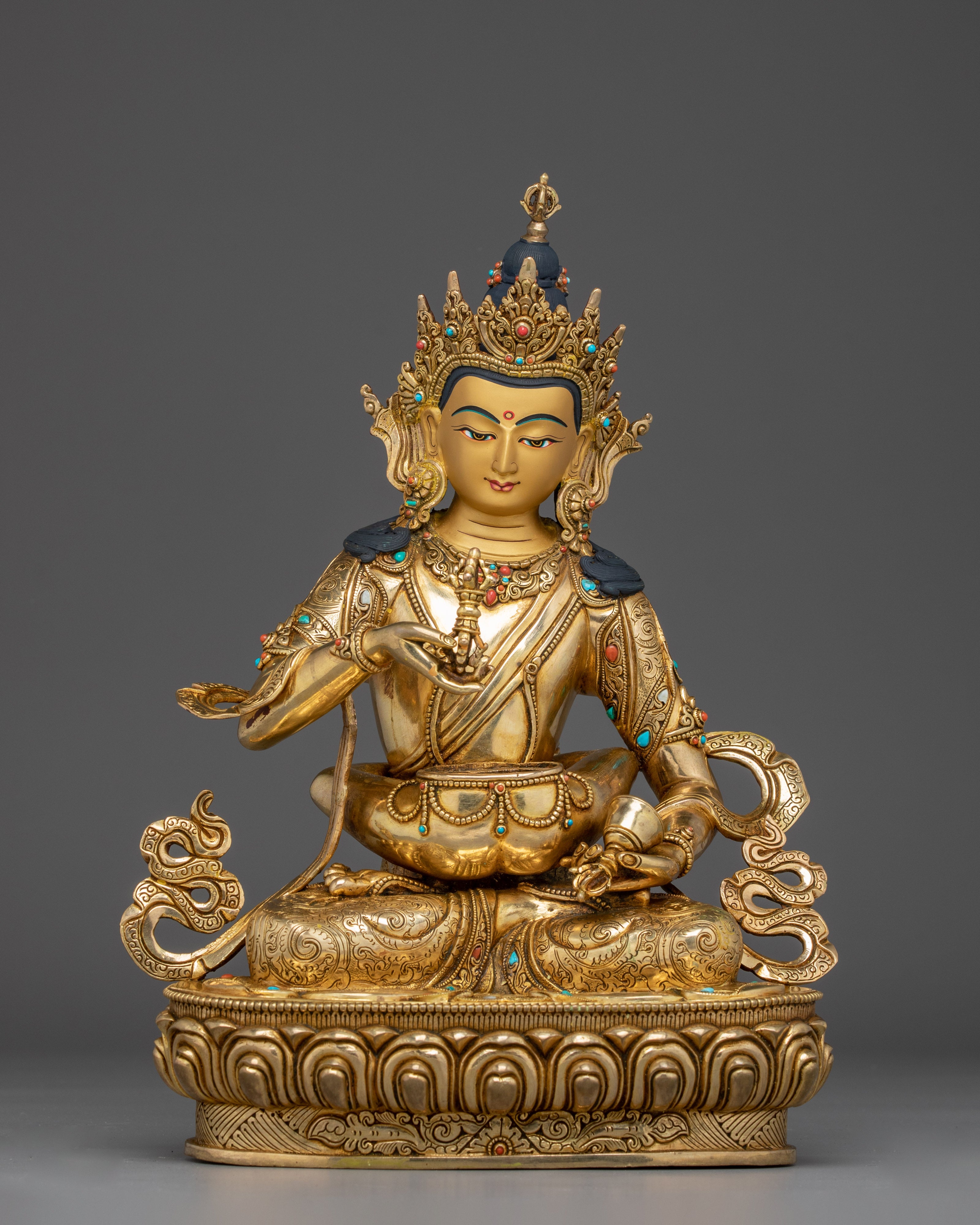Sacred Vajrasattva with Consort | The Divine Union of Wisdom
