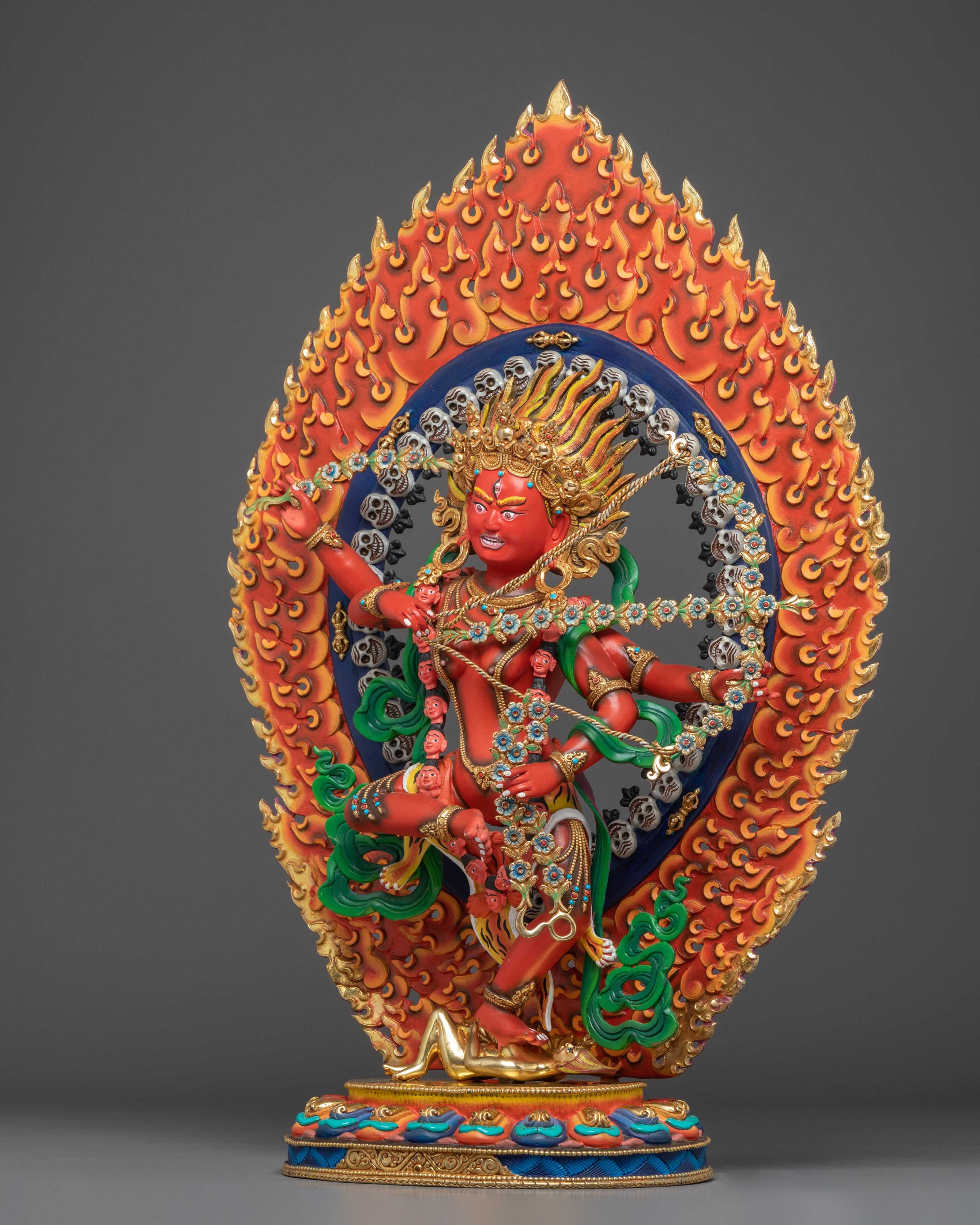 Tantric Deity Kurukulla | Handcrafted Nepali Icon