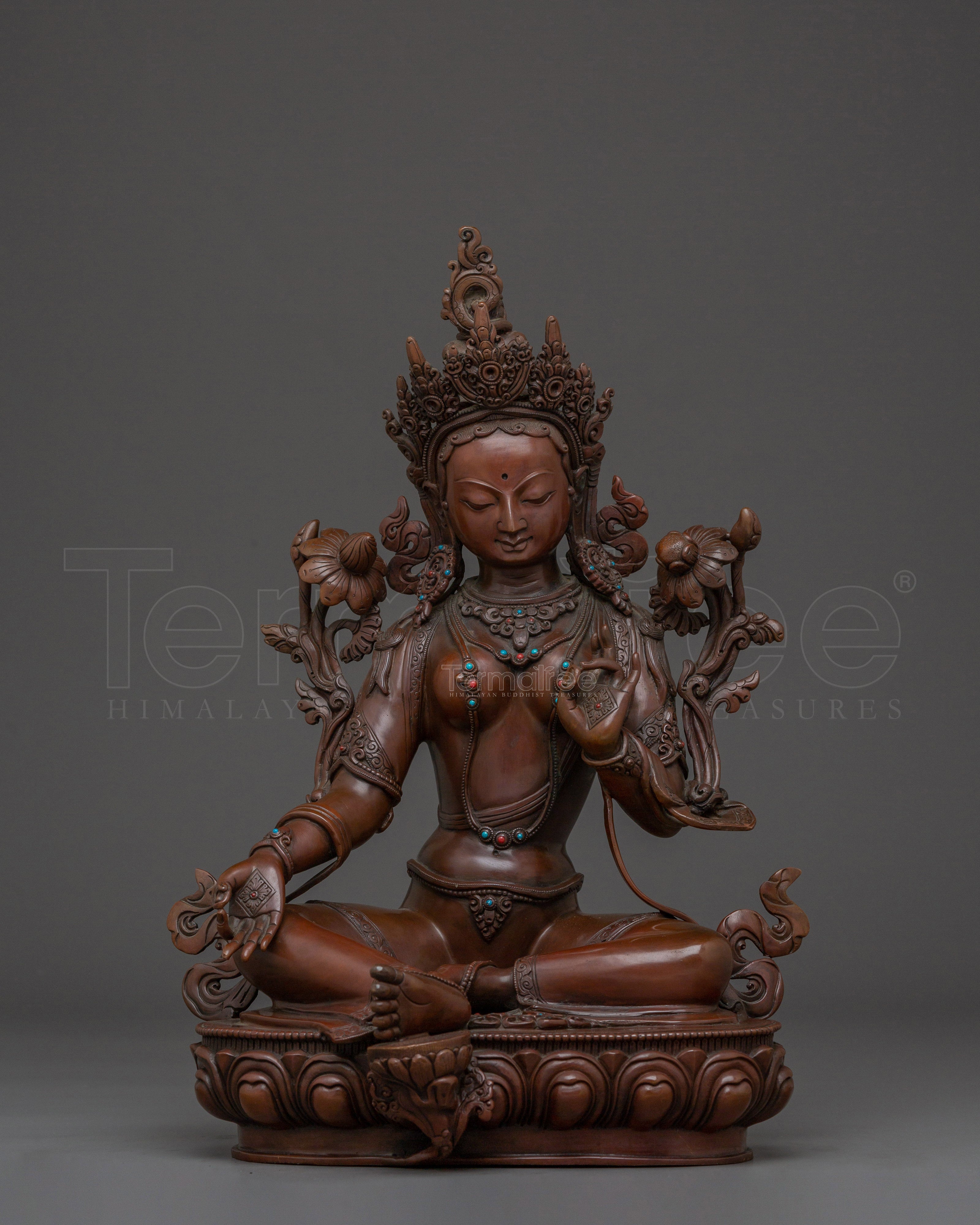 Green Tara, Goddess of Healing | Tibetan Compassionate Deity