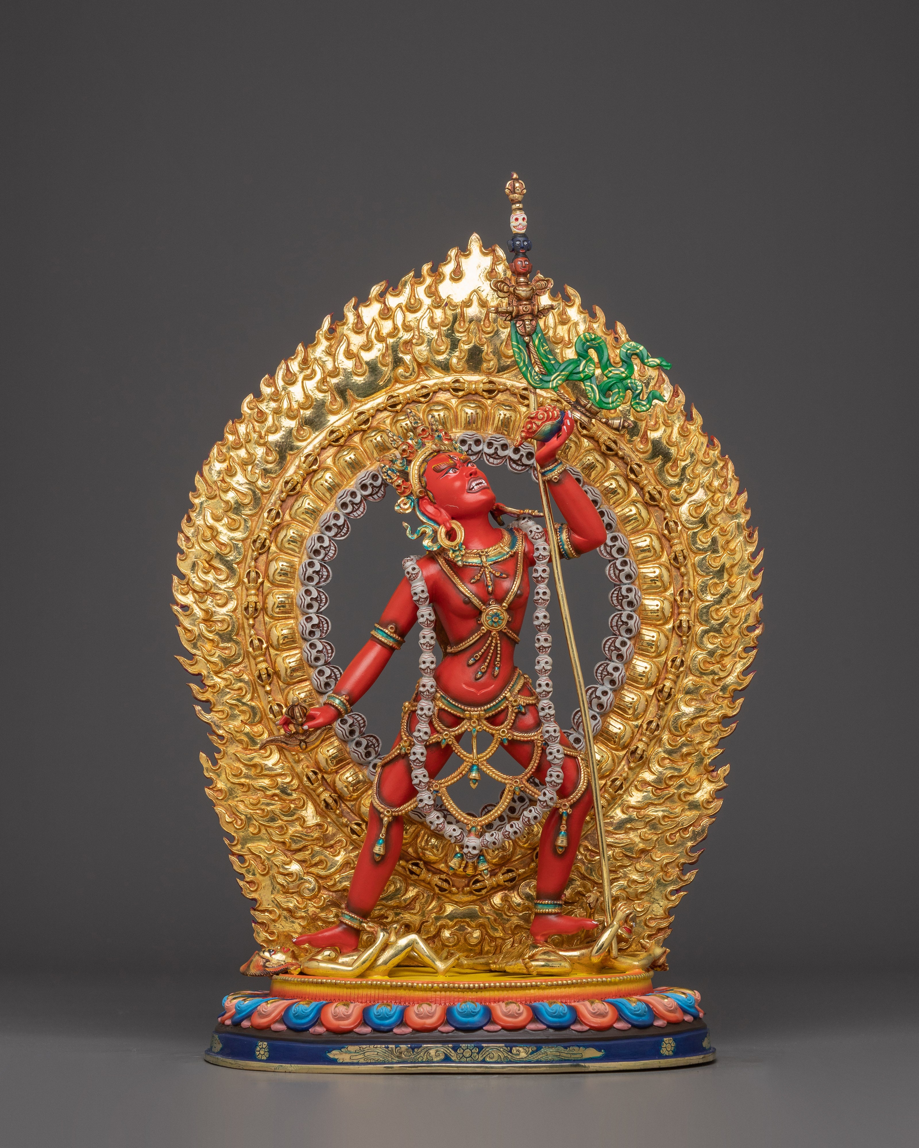 Statue of Red Dakini Vajrayogini Statue
