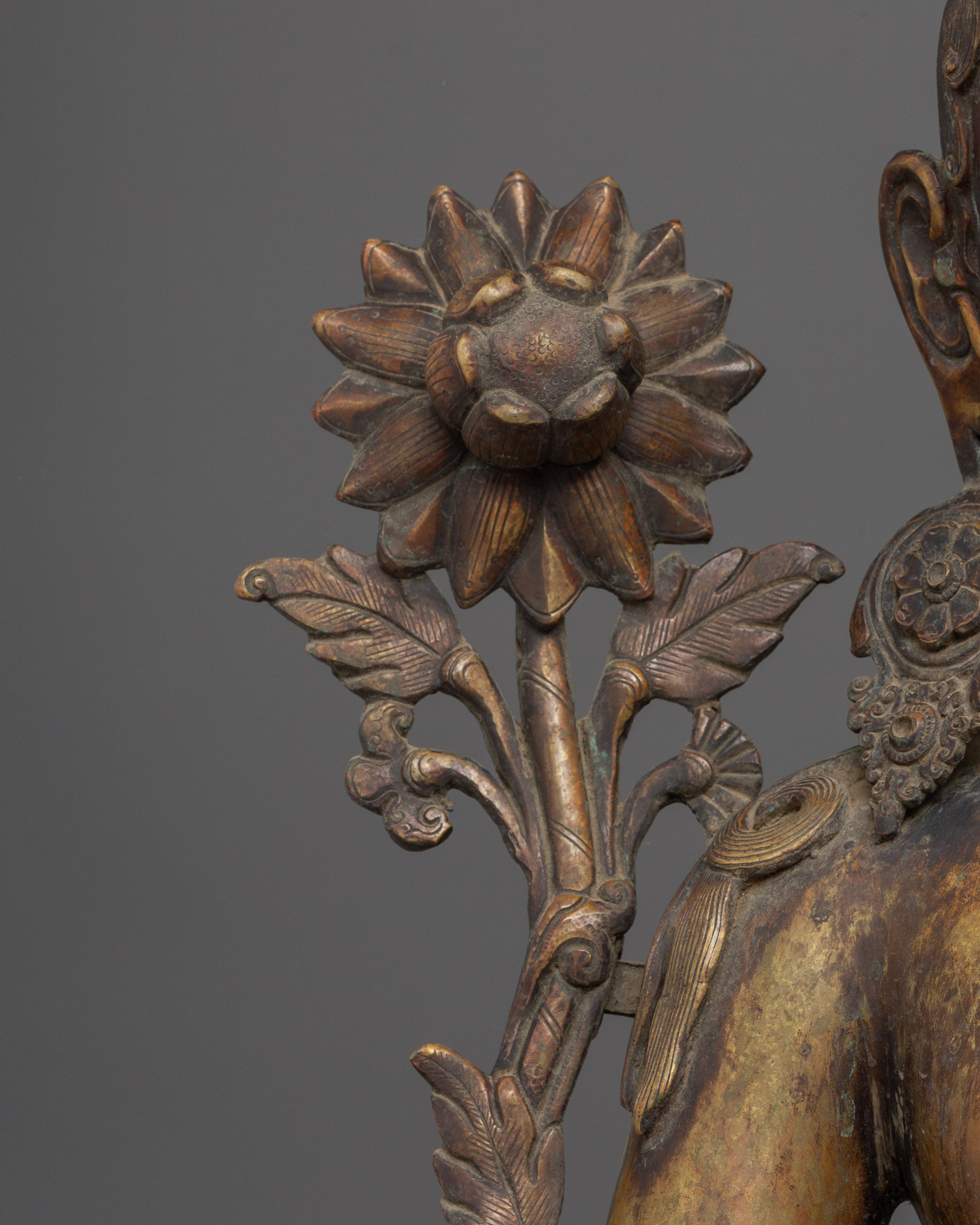 Statue of Green Tara: The Ultimate Liberator