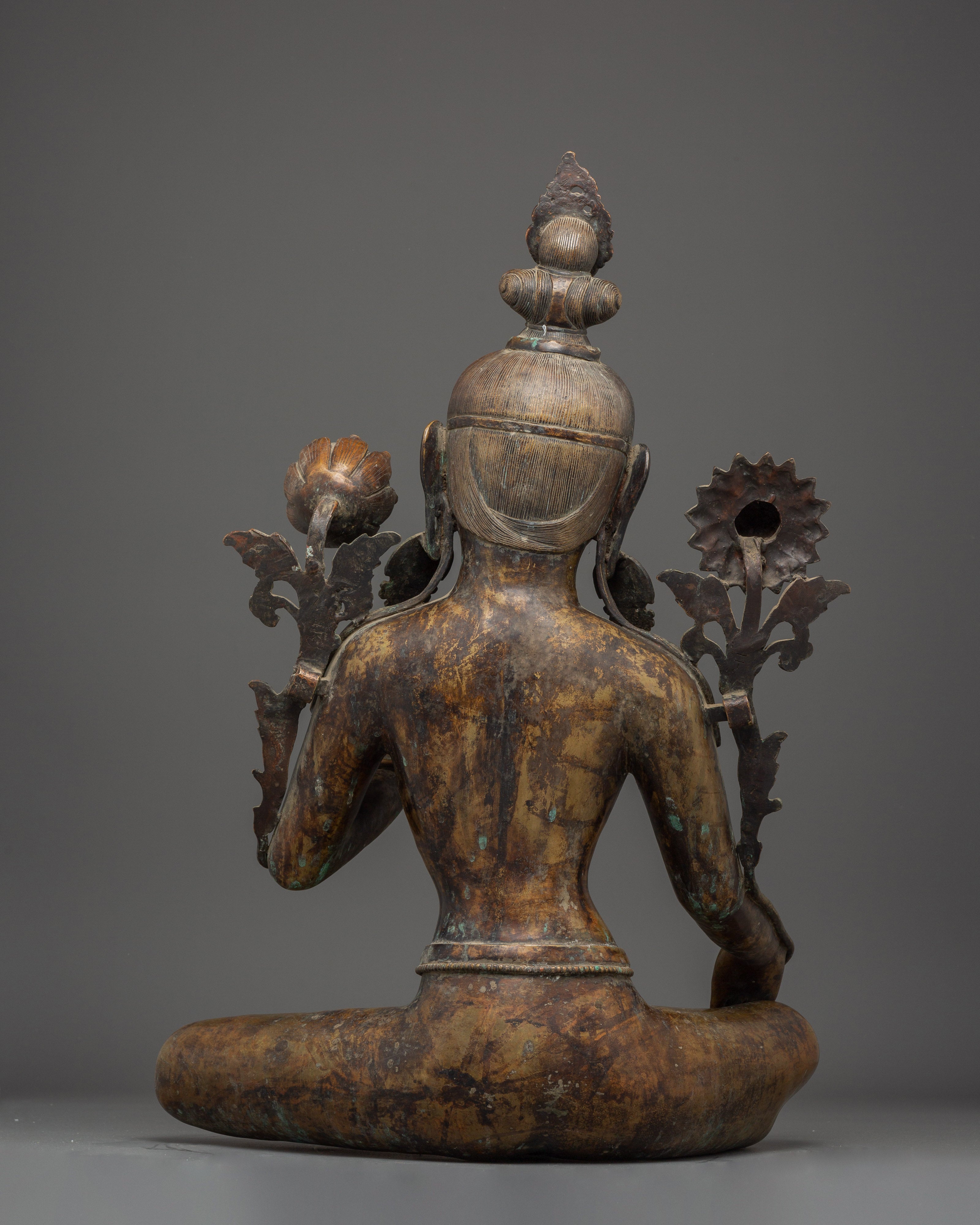 Statue of Green Tara: The Ultimate Liberator