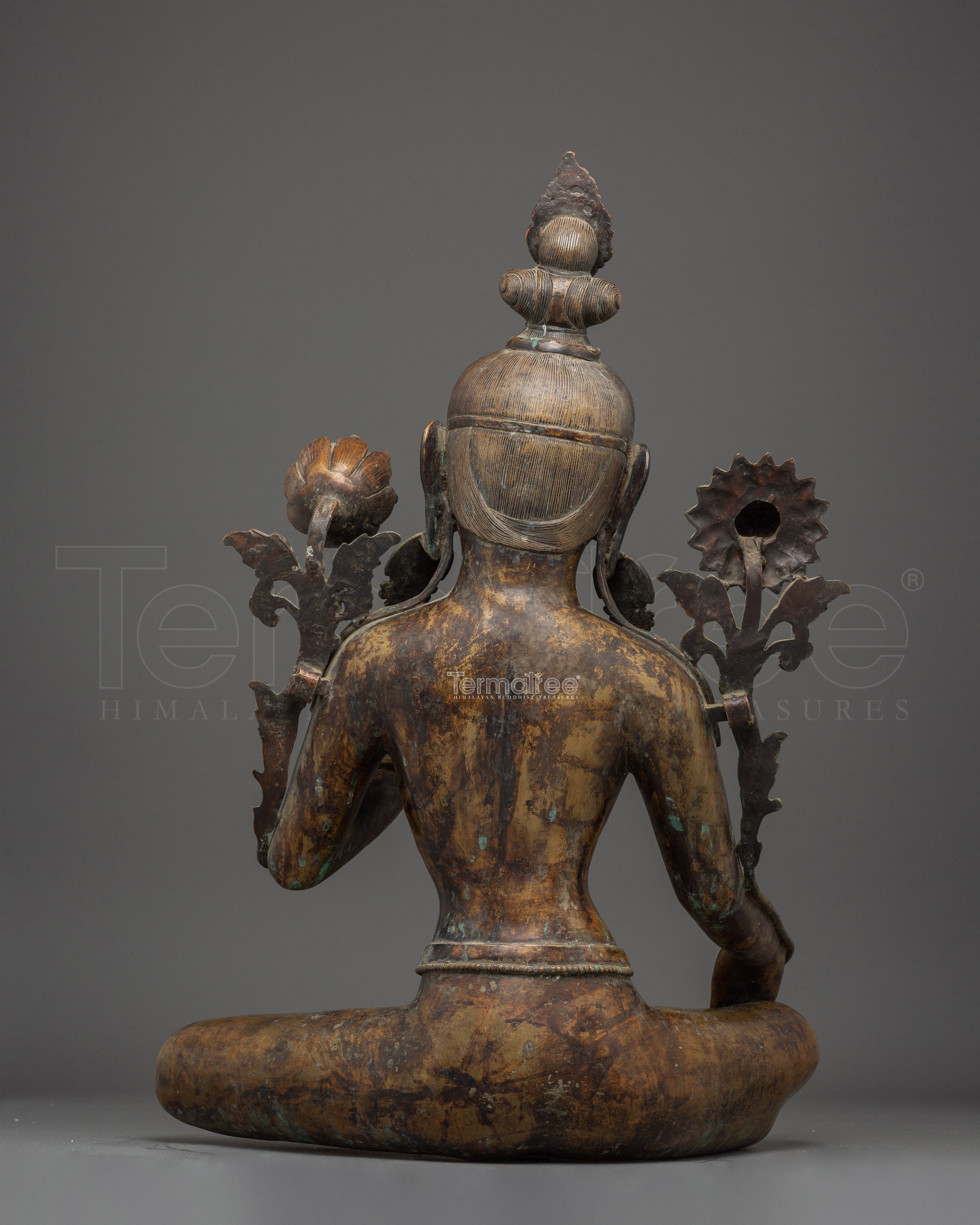 Statue of Green Tara: The Ultimate Liberator