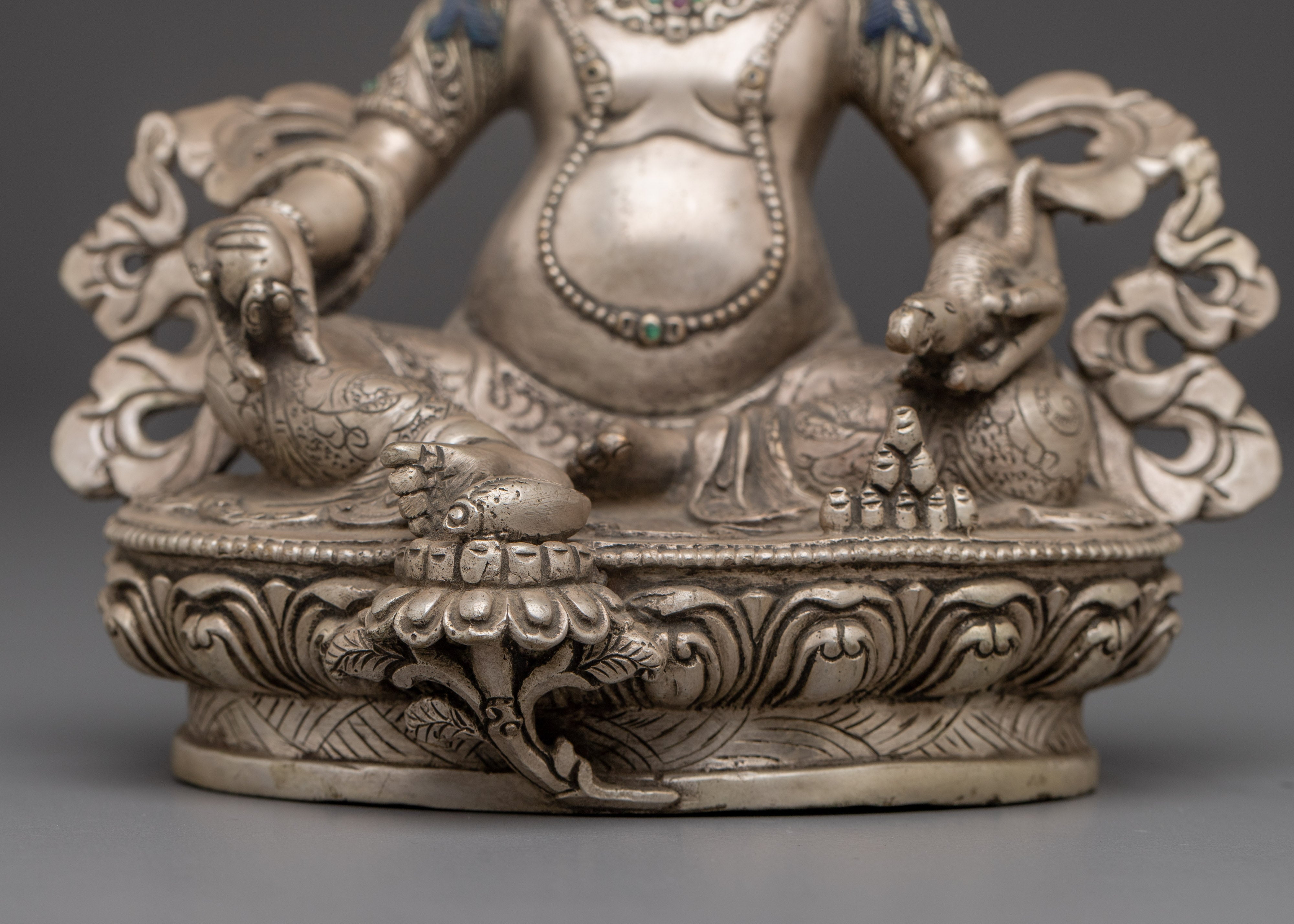 Dzambhala Art, The Tibetan Wealth God | Sacred Prosperity Statue