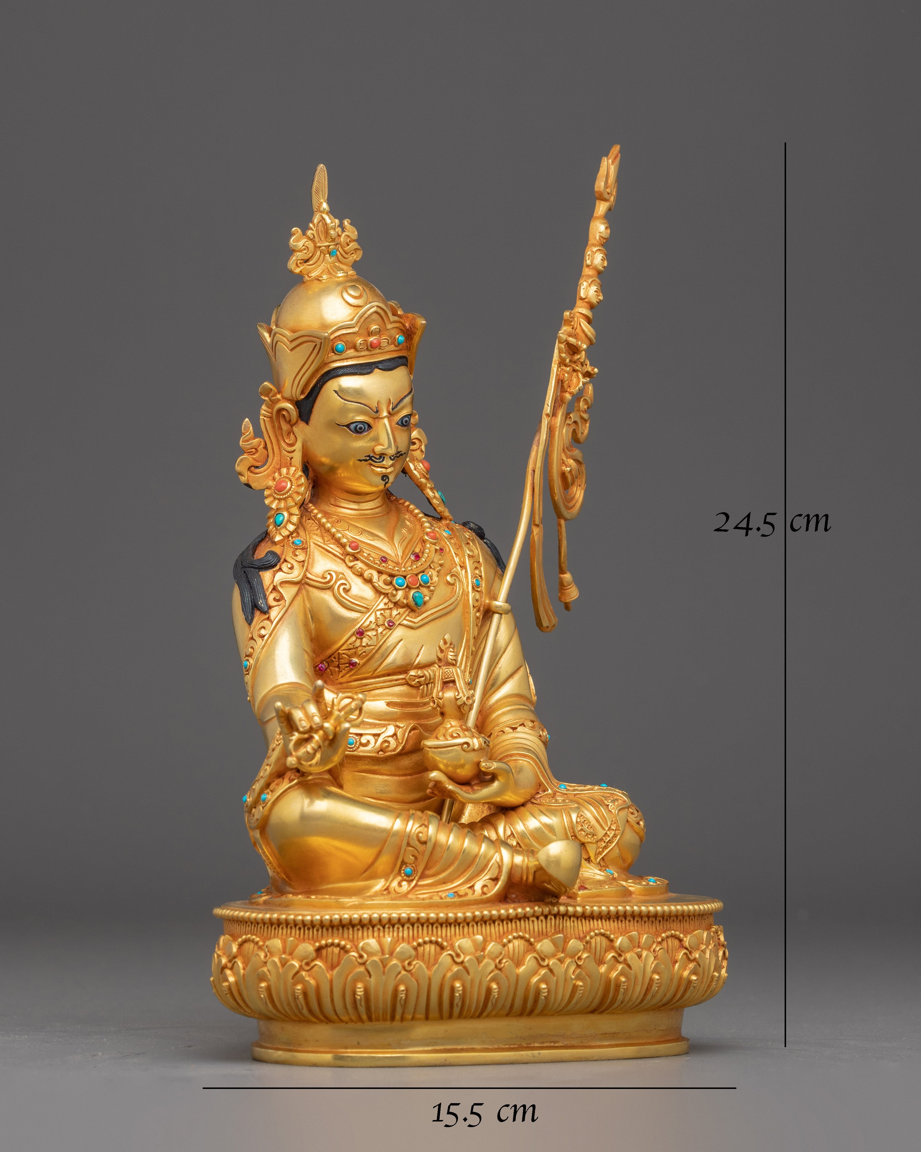 Statue of Guru Rinpoche: Master Padmasambhava