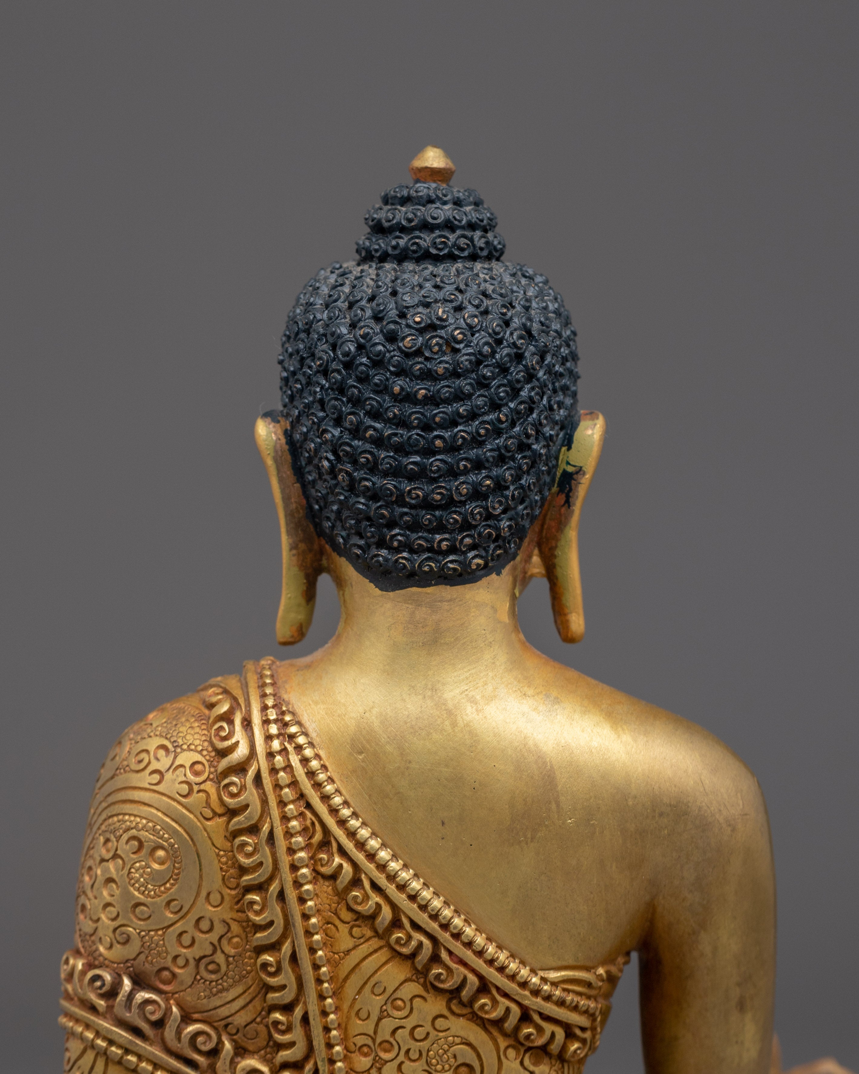 Copper Supreme Healer Medicine Buddha Statue