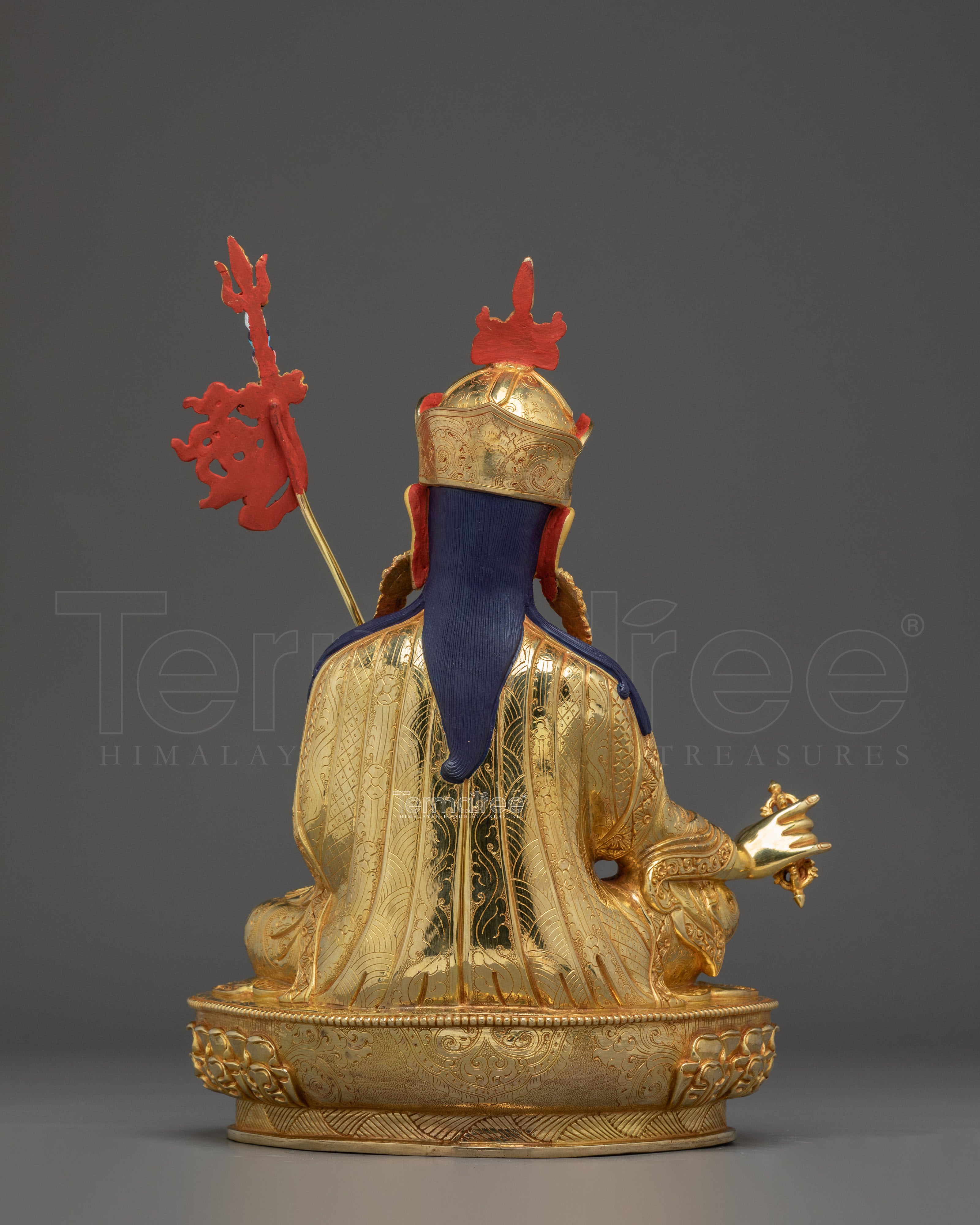 Handmade Guru Rinpoche Statue for Meditation