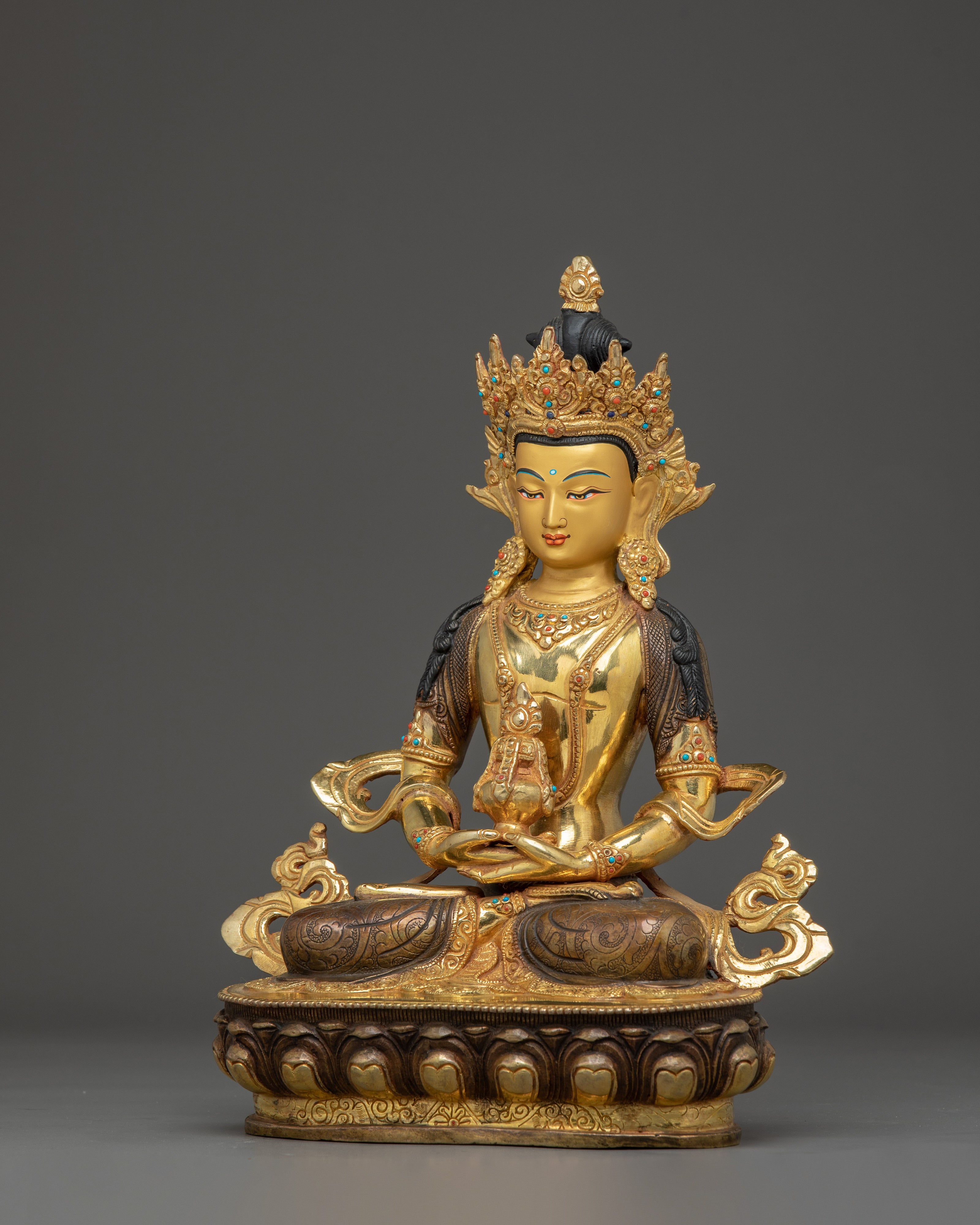 Tibetan Amitayus Art: Bodhisattva of Long-life