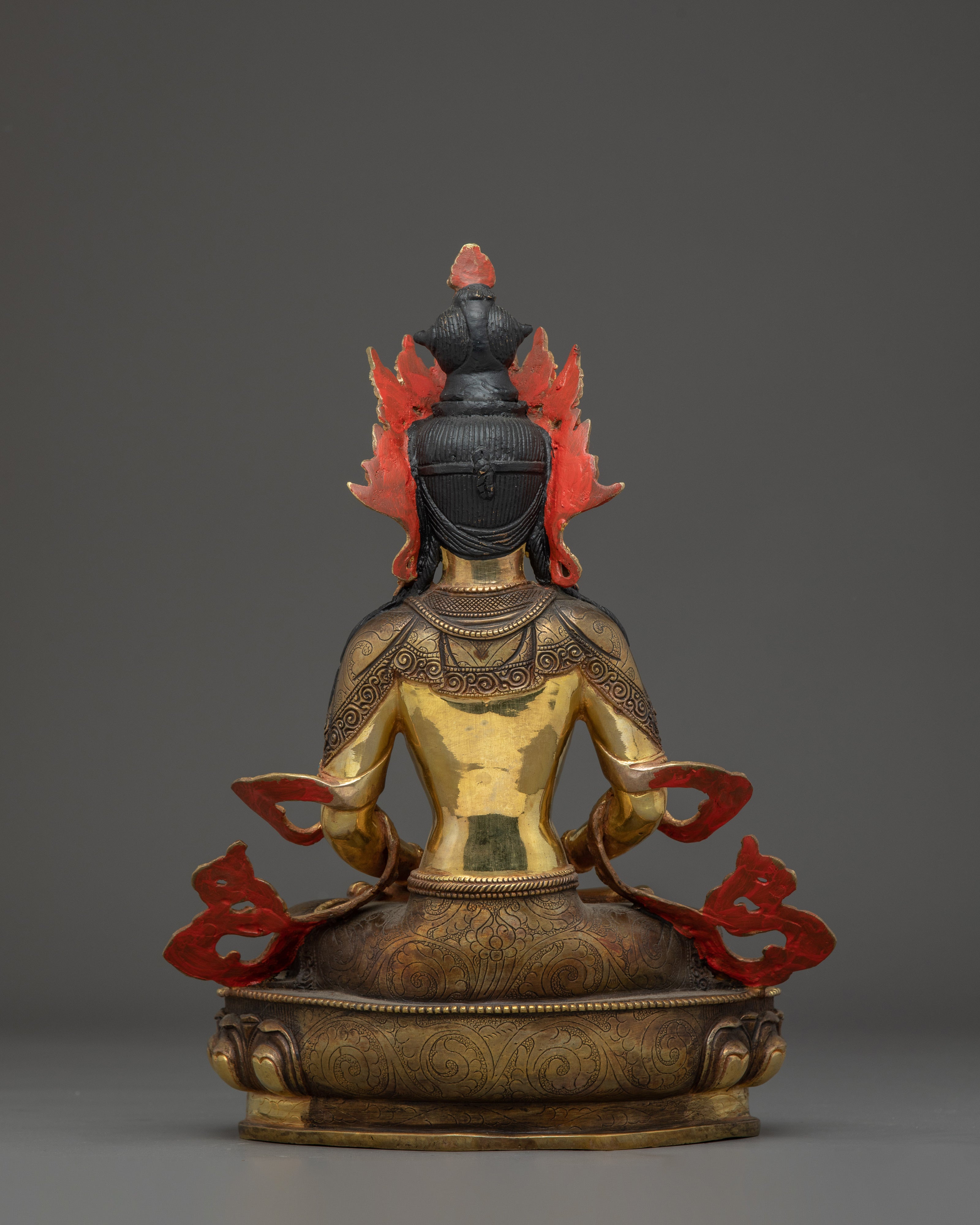 Tibetan Amitayus Art: Bodhisattva of Long-life