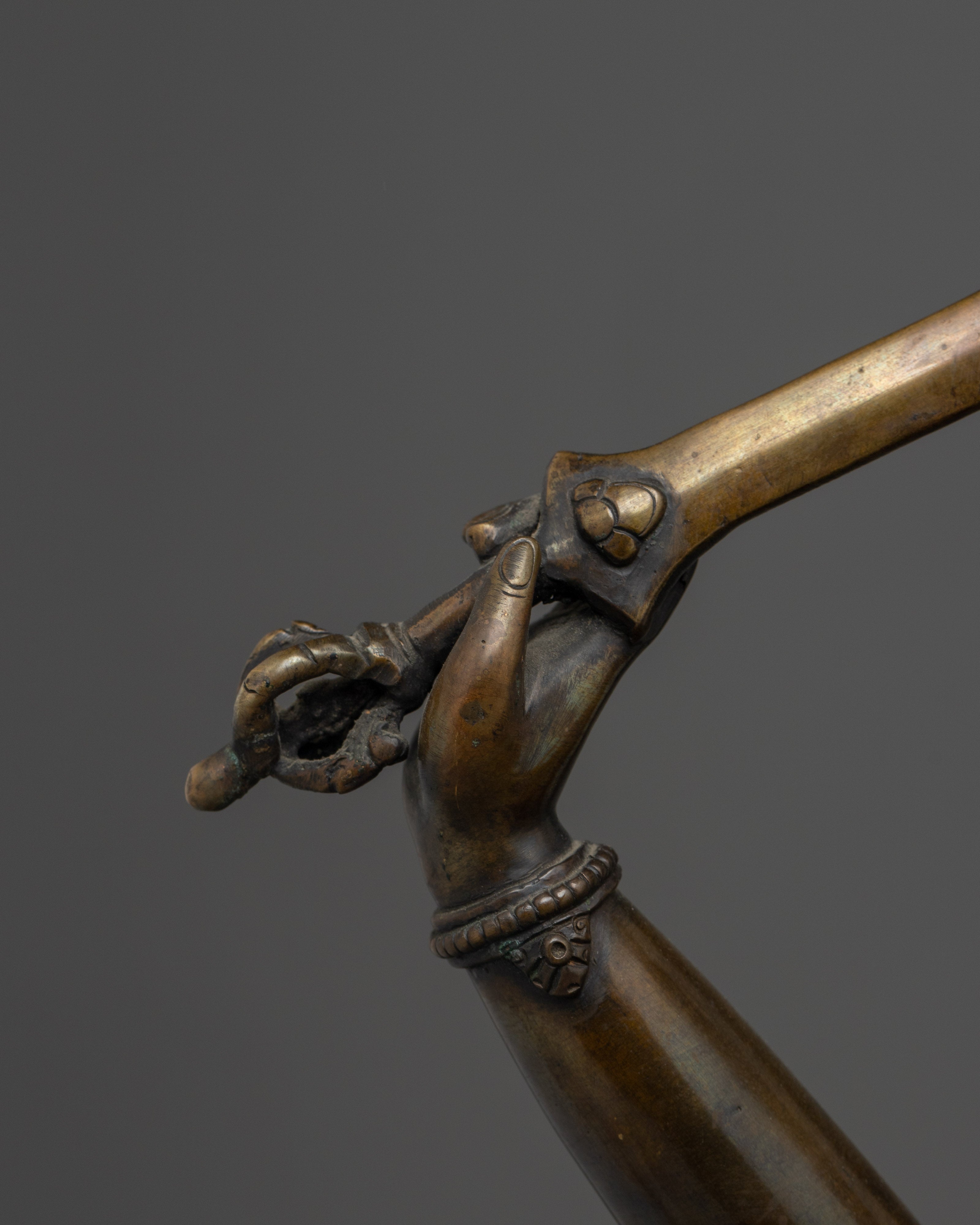 Manjushri Statue: The Wielder of the Sword of Wisdom