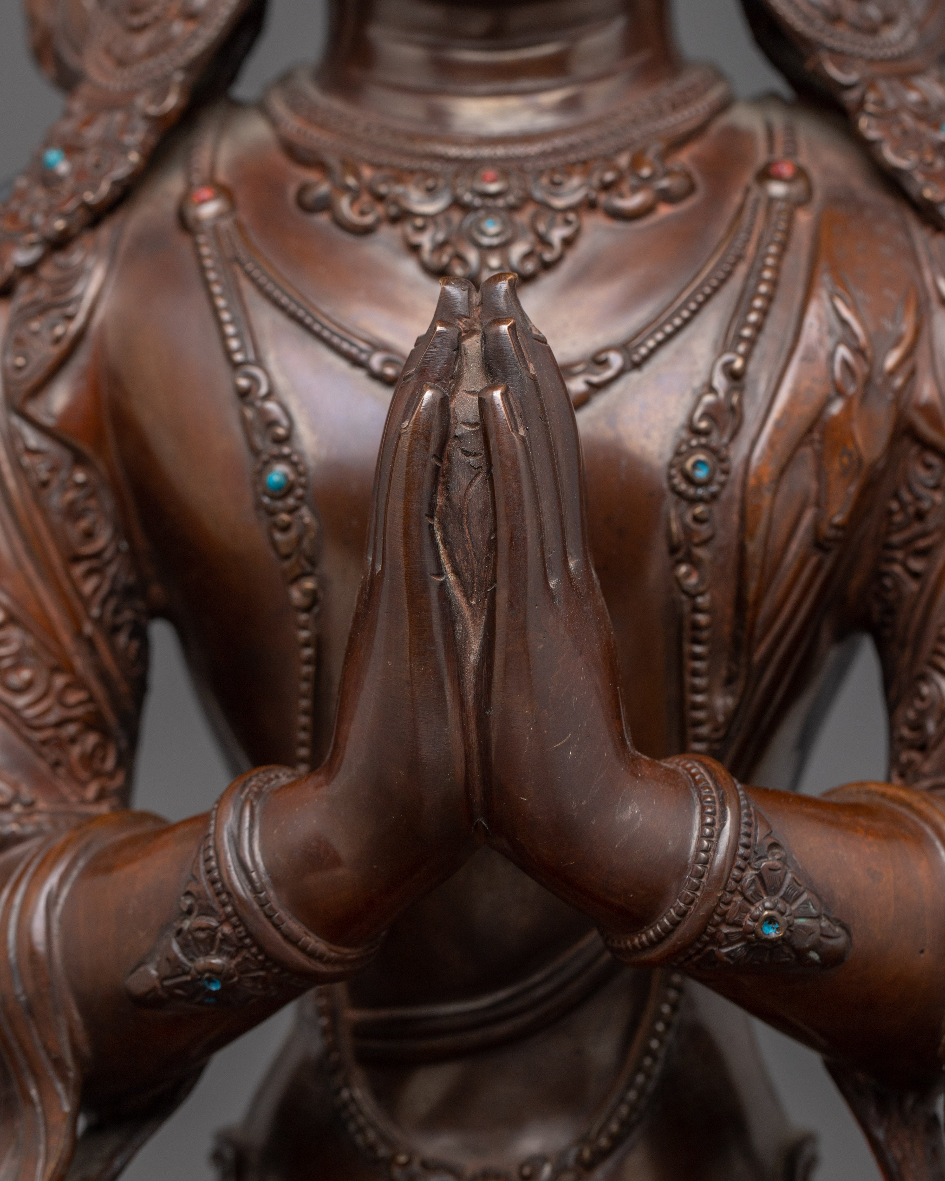 Statue of Chenrezig: Bodhisattva of Infinite Compassion
