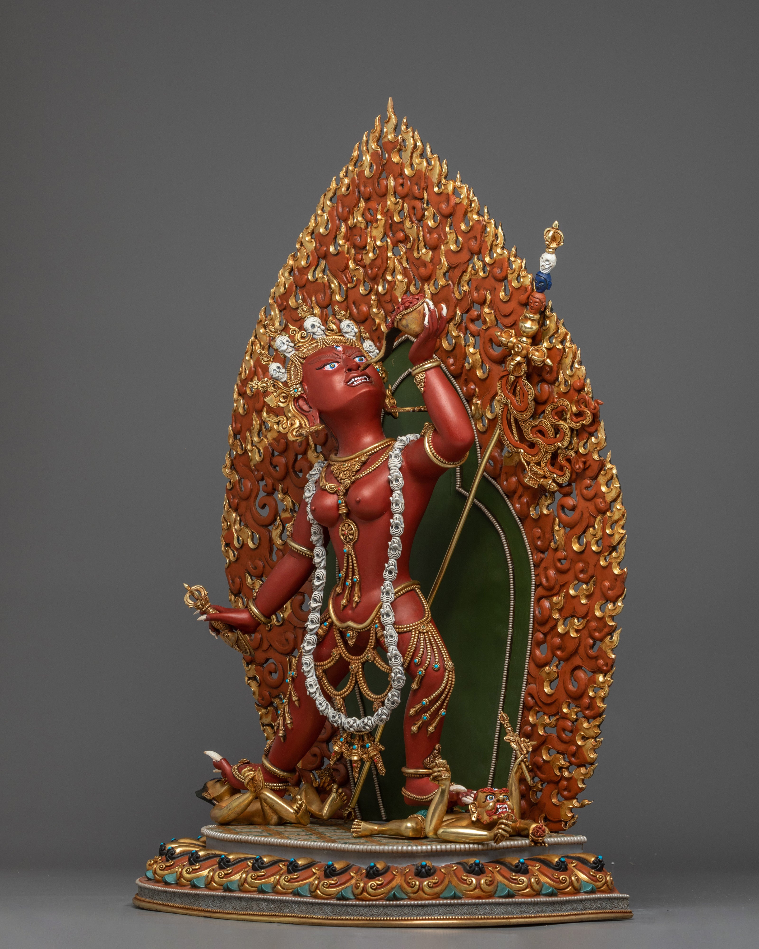 Copper Statue of Vajrayogini: The Queen Dakini