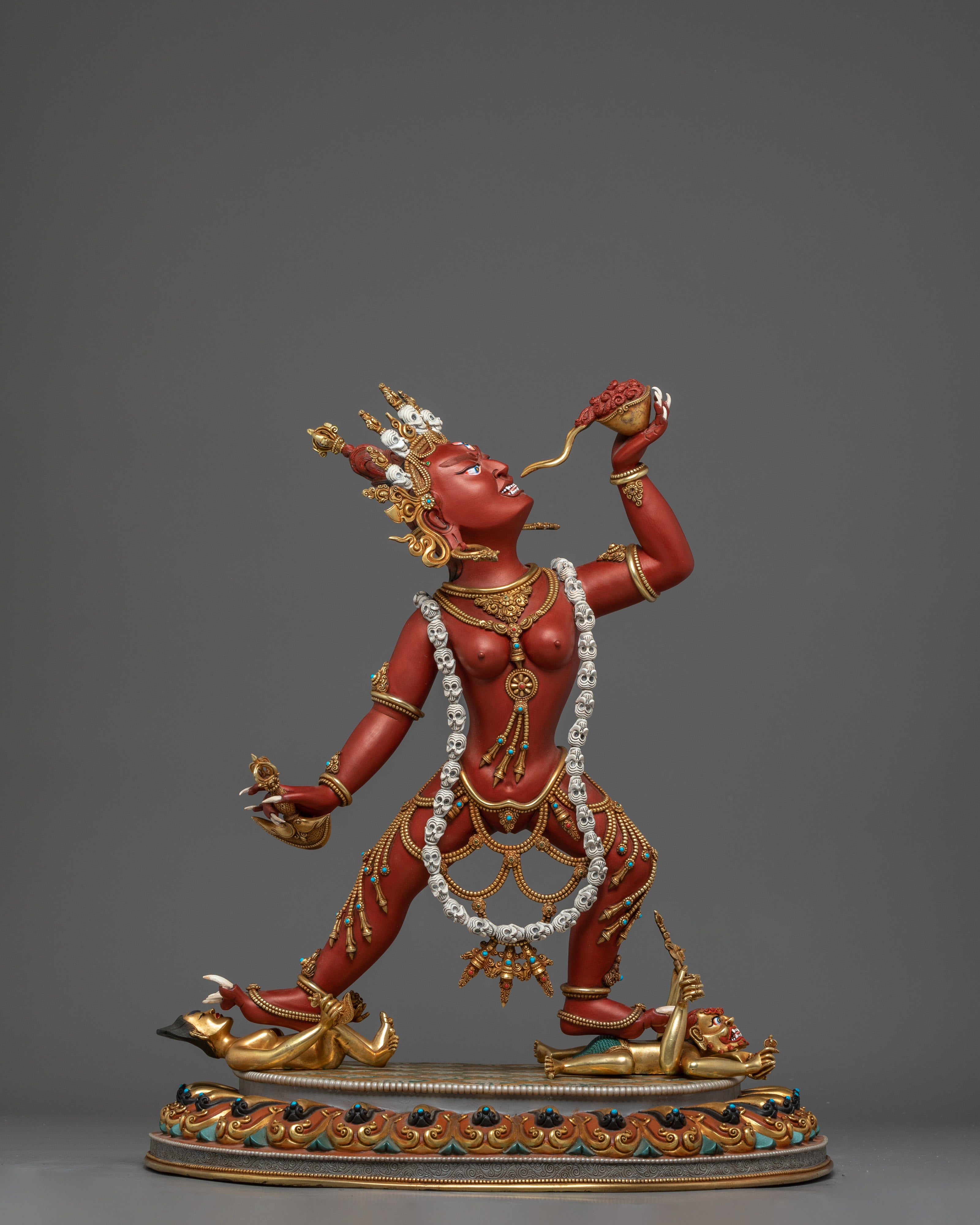 Copper Statue of Vajrayogini: The Queen Dakini