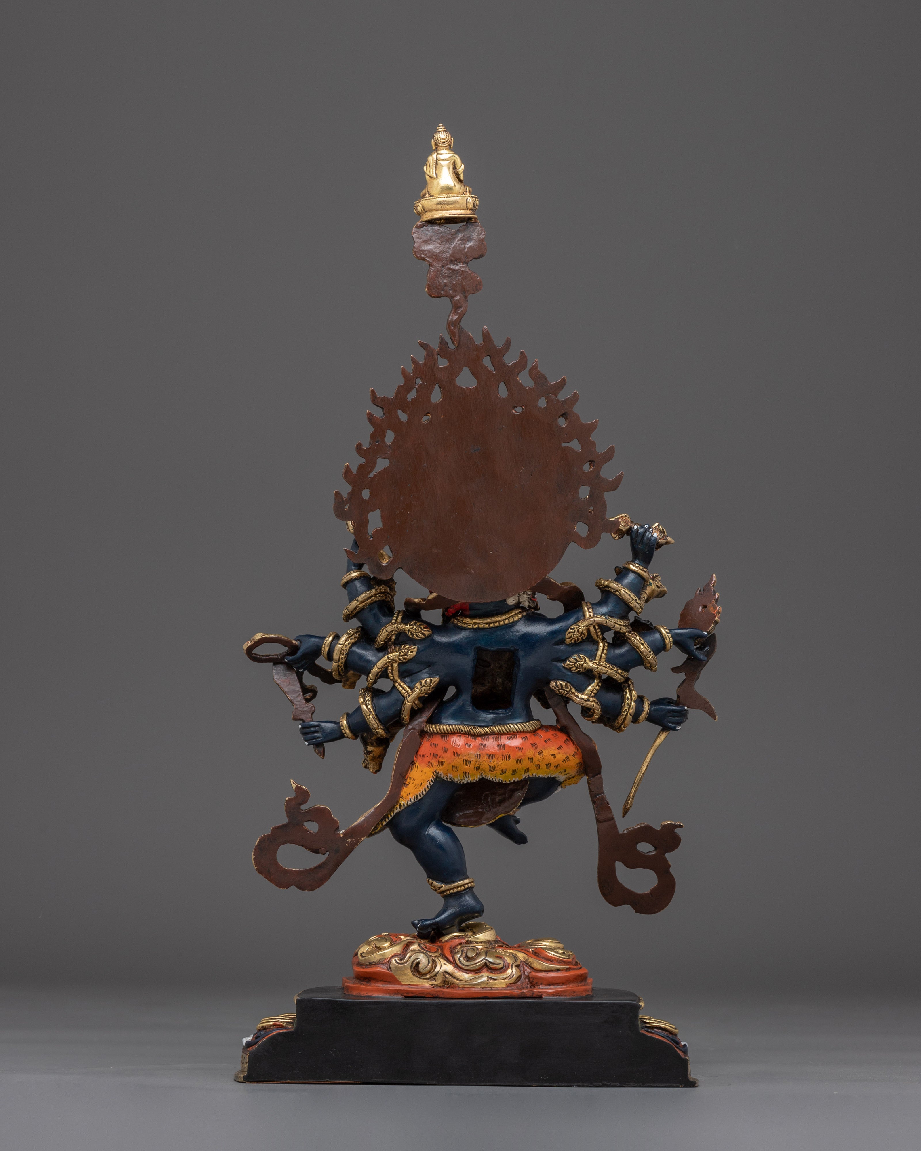 Dharma Protecor Deity Uchusma Statue | Traditional Artwork