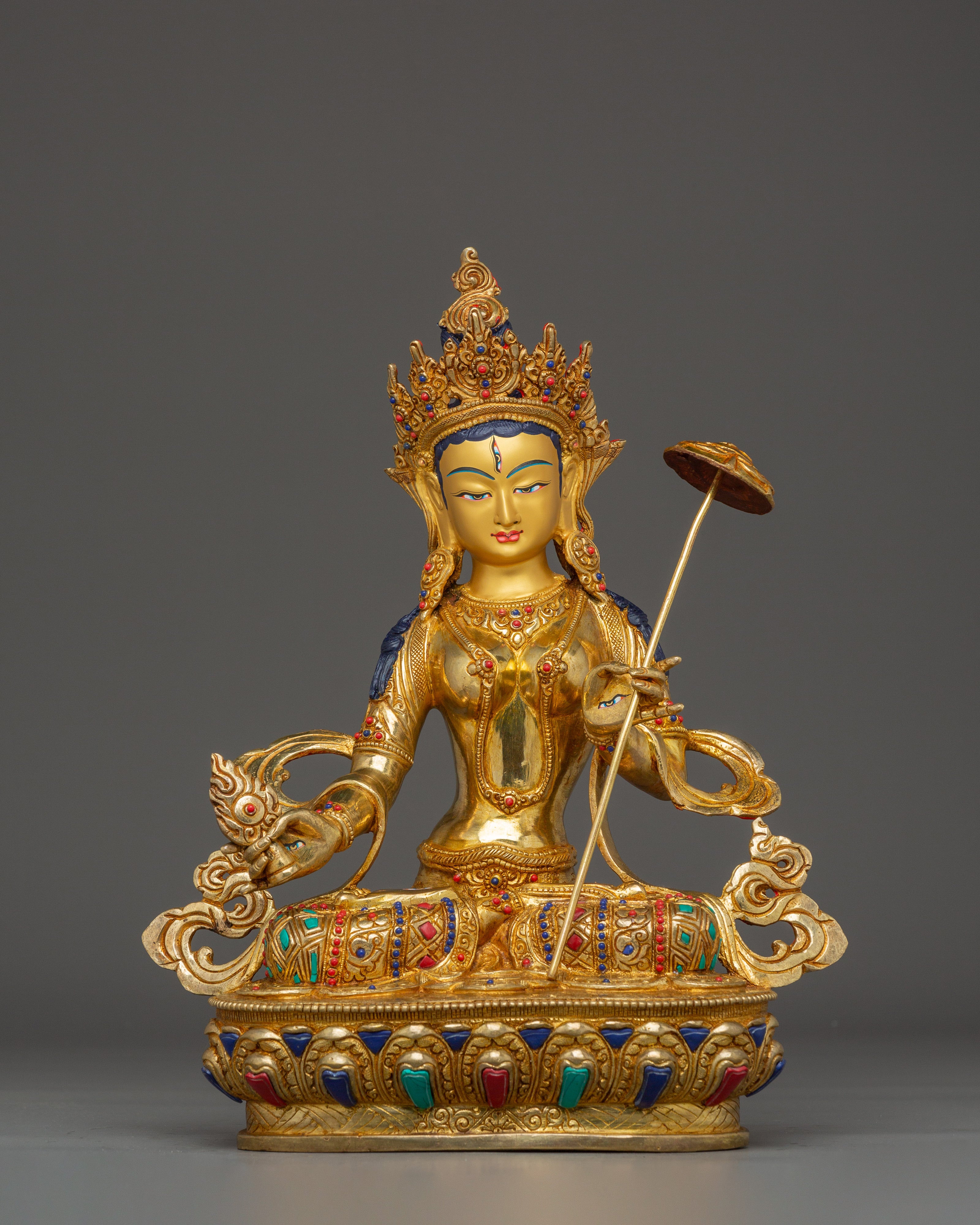Parasol Protector Bodhisattva Dukar Statue