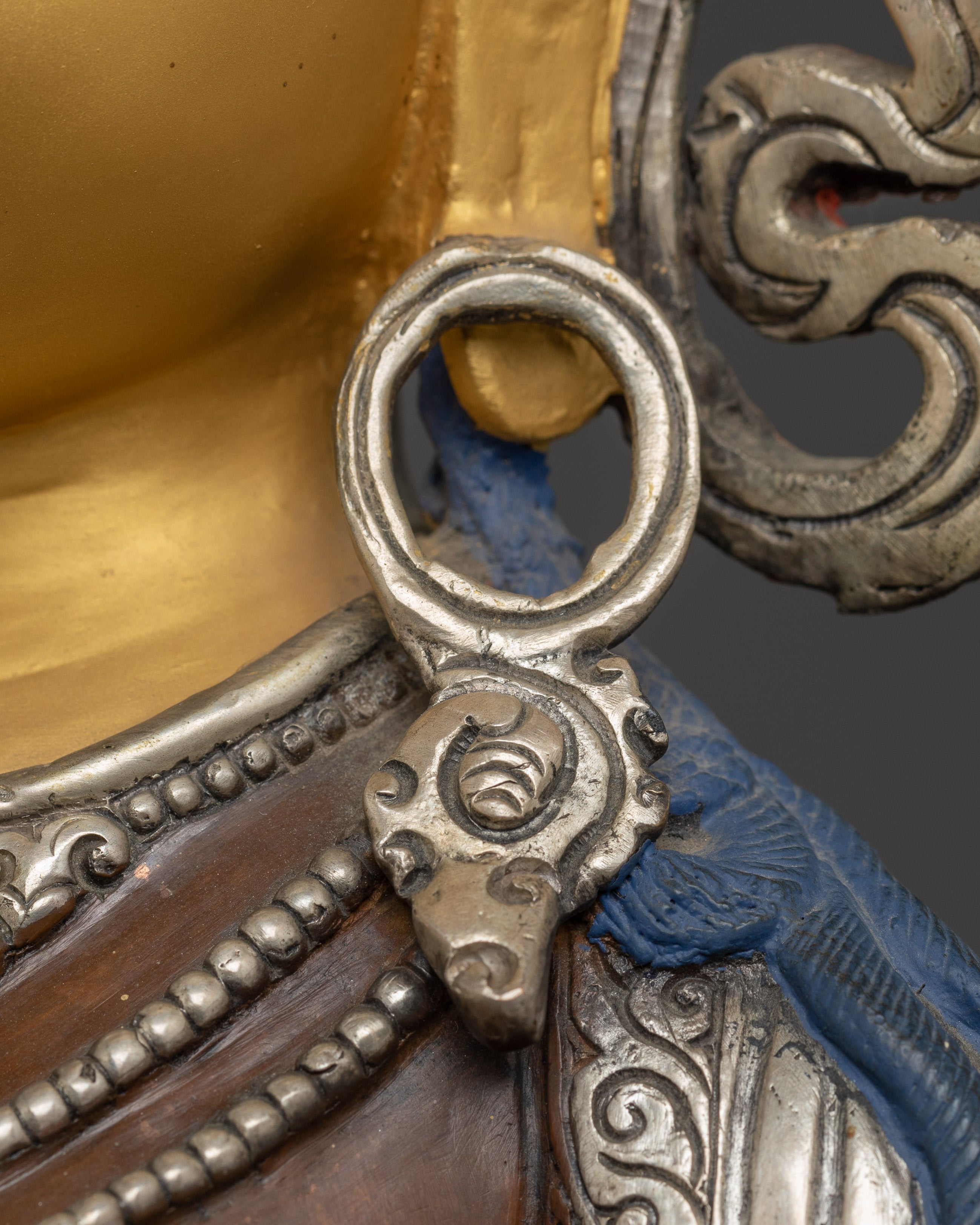 Sita Tara Sculpture: White Tara, She Who Sees All Directions