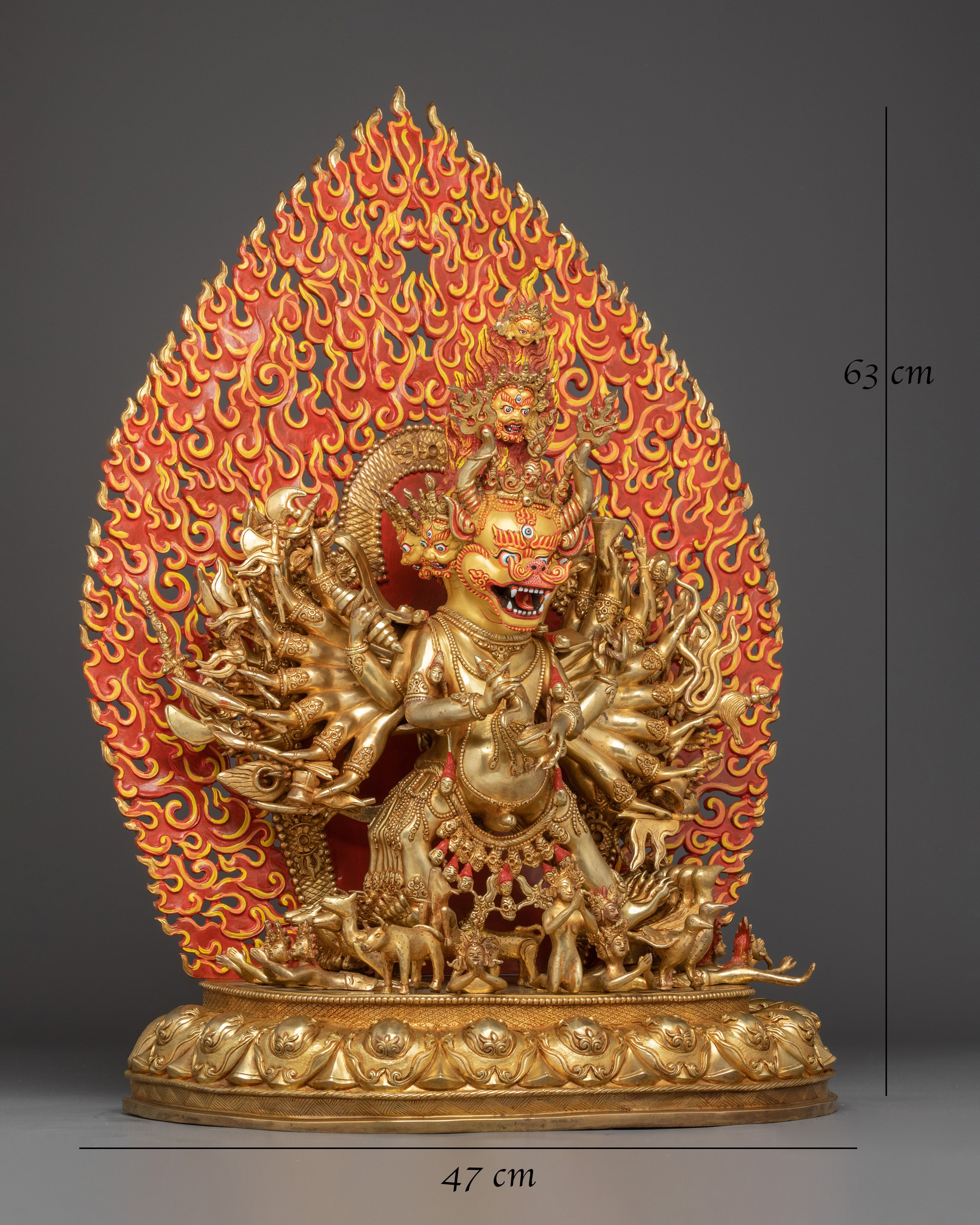 Tibetan Protector Yamantaka Deity 