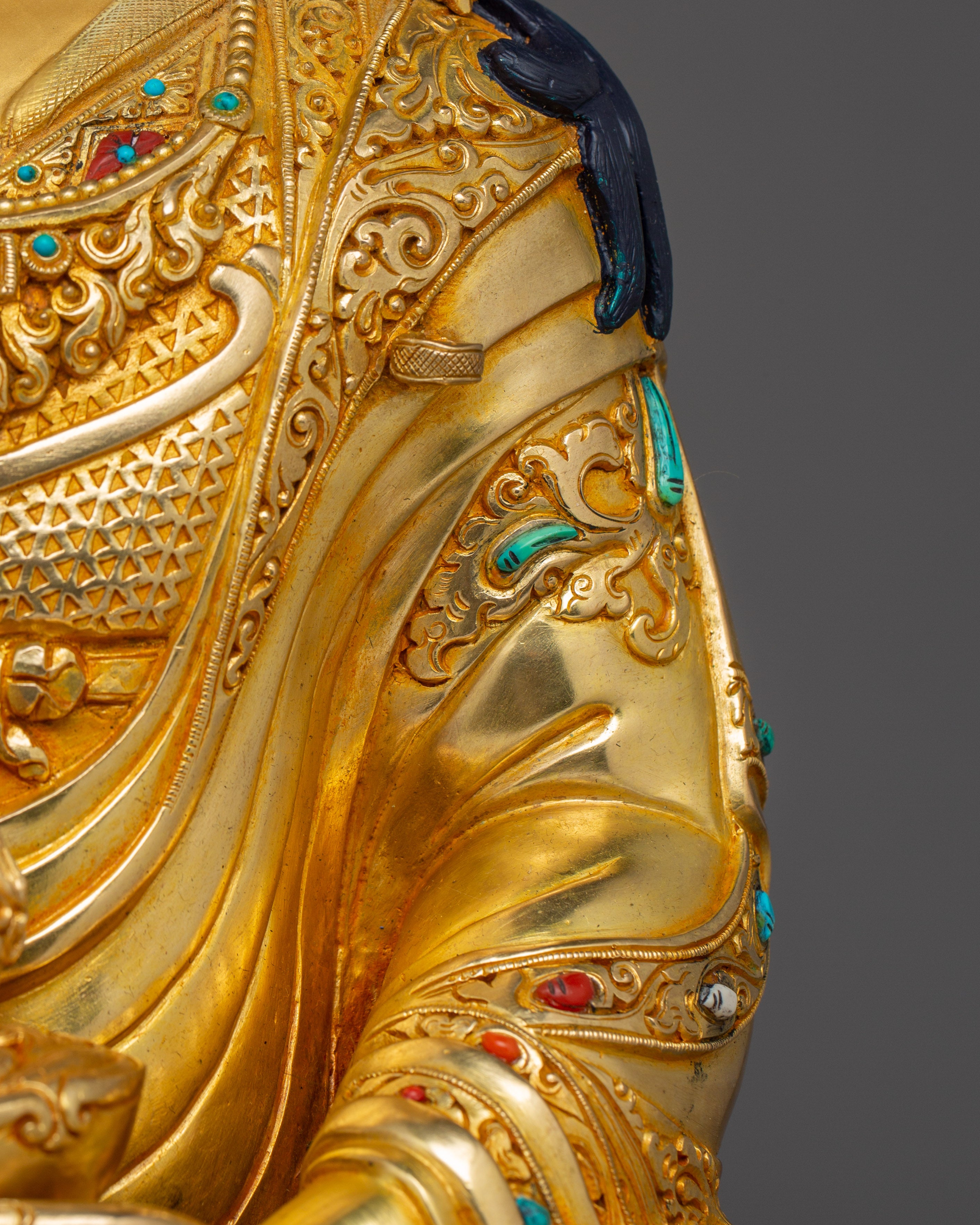 Guru Rinpoche Statue, Enlightened Vajra Holder